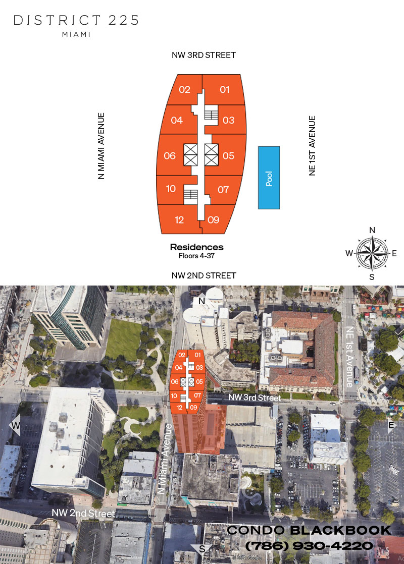 District 225 Floor Plans
