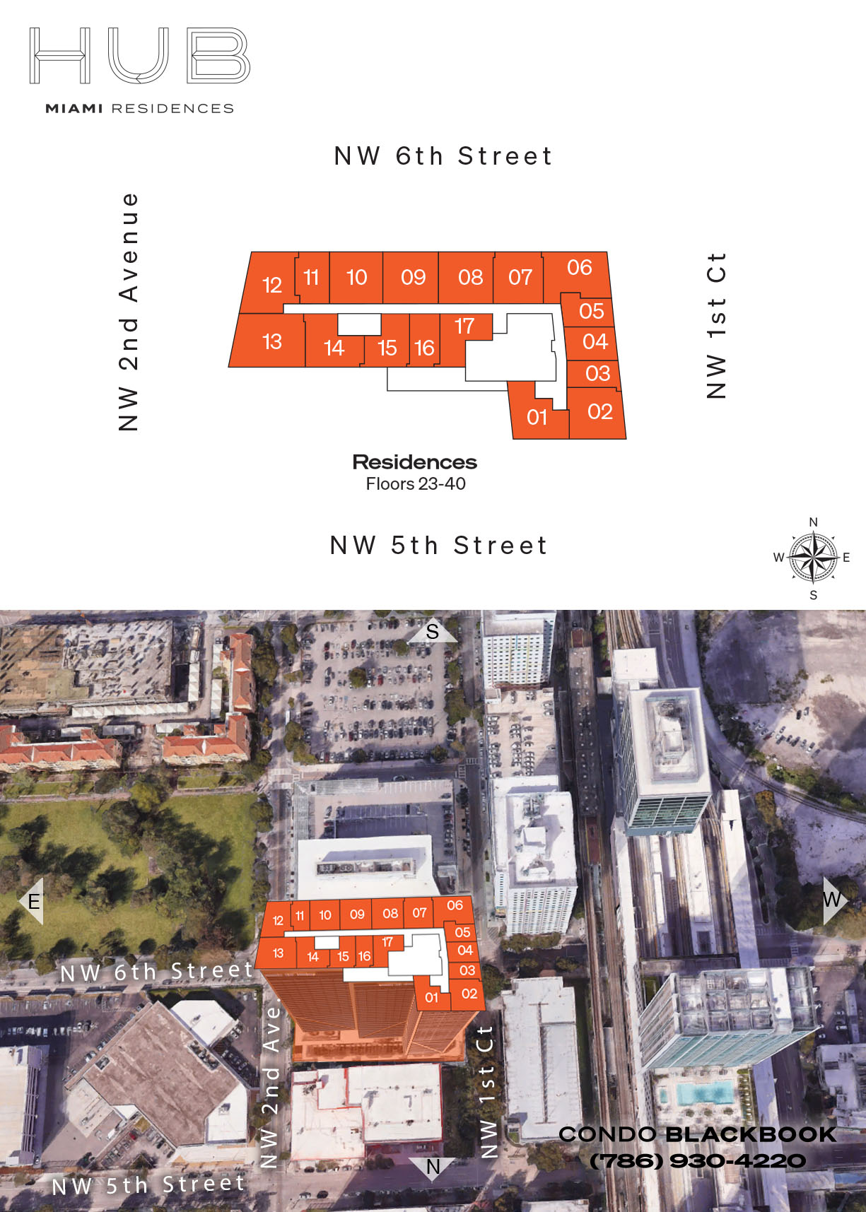 HUB Miami Residences Floor Plans