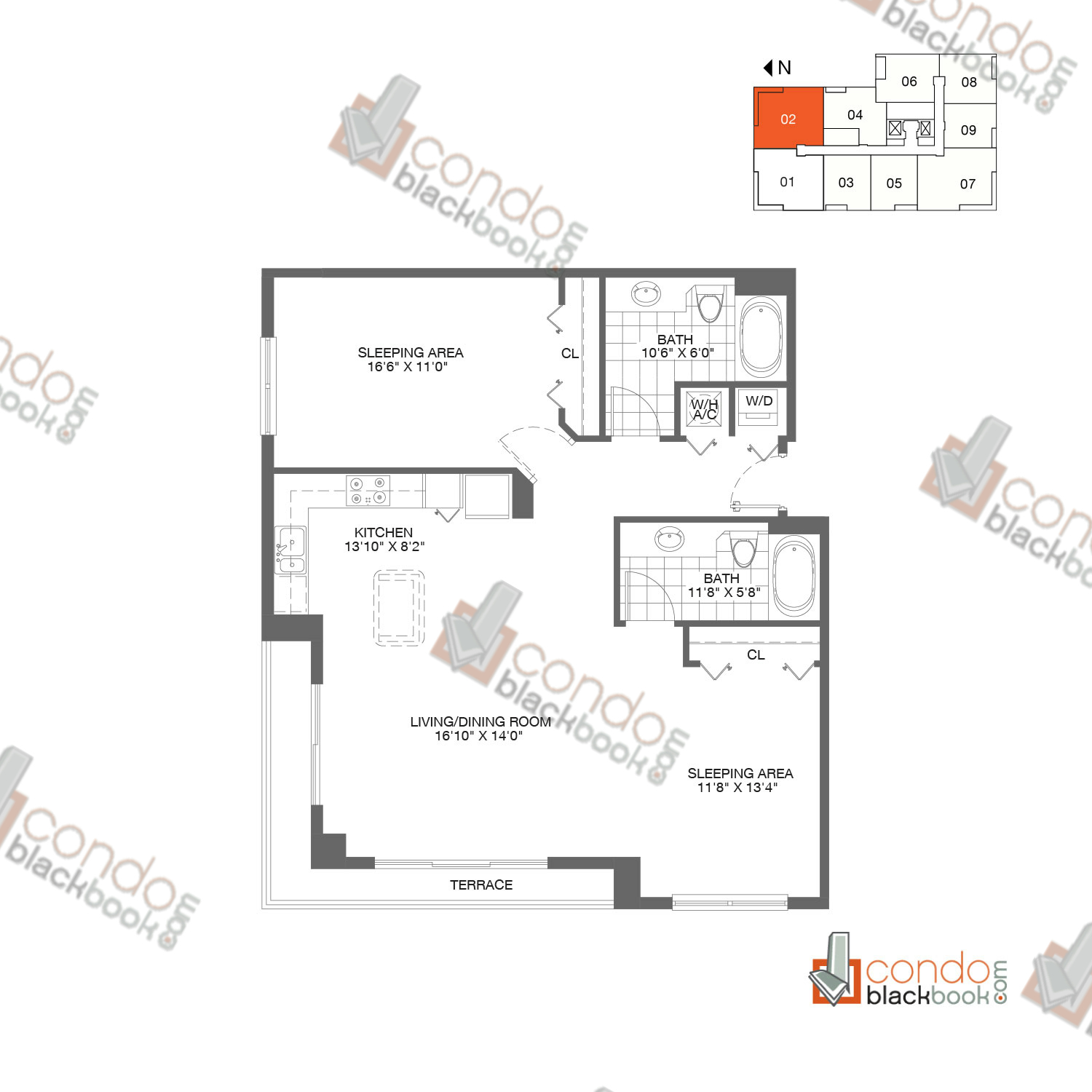 Loft Downtown I Unit 902 Condo for Rent in Downtown Miami Miami