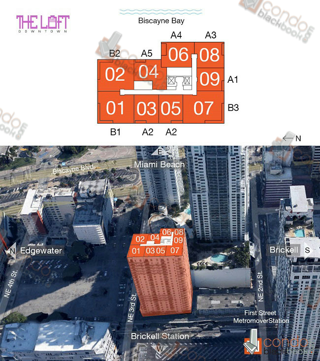Loft Downtown I Floor Plans