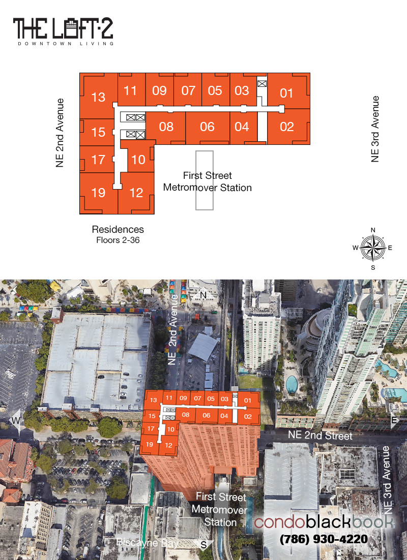 Loft Downtown II Floor Plans