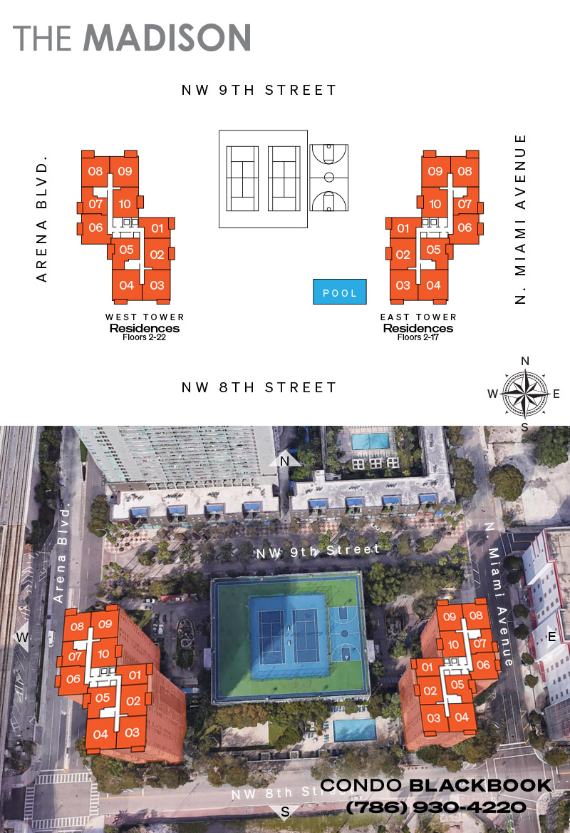 Madison Downtown Floor Plans