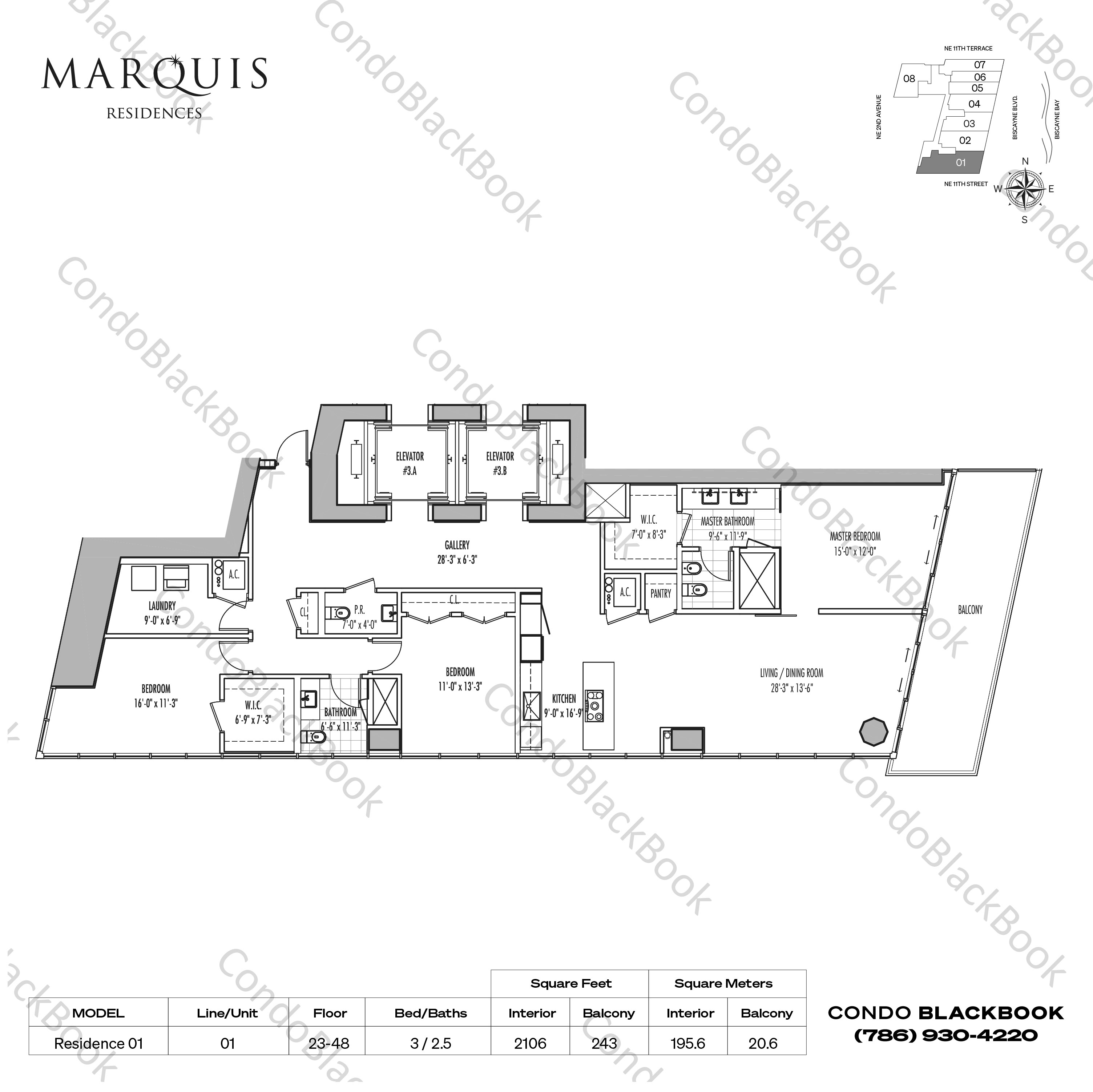 Marquis Unit 4001 Condo for Rent in Downtown Miami Miami Condos