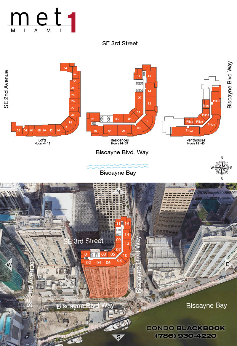 Met1 Floor Plans