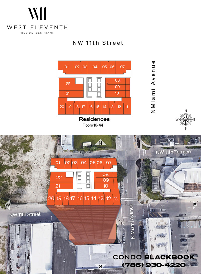 West Eleventh Residences Floor Plans