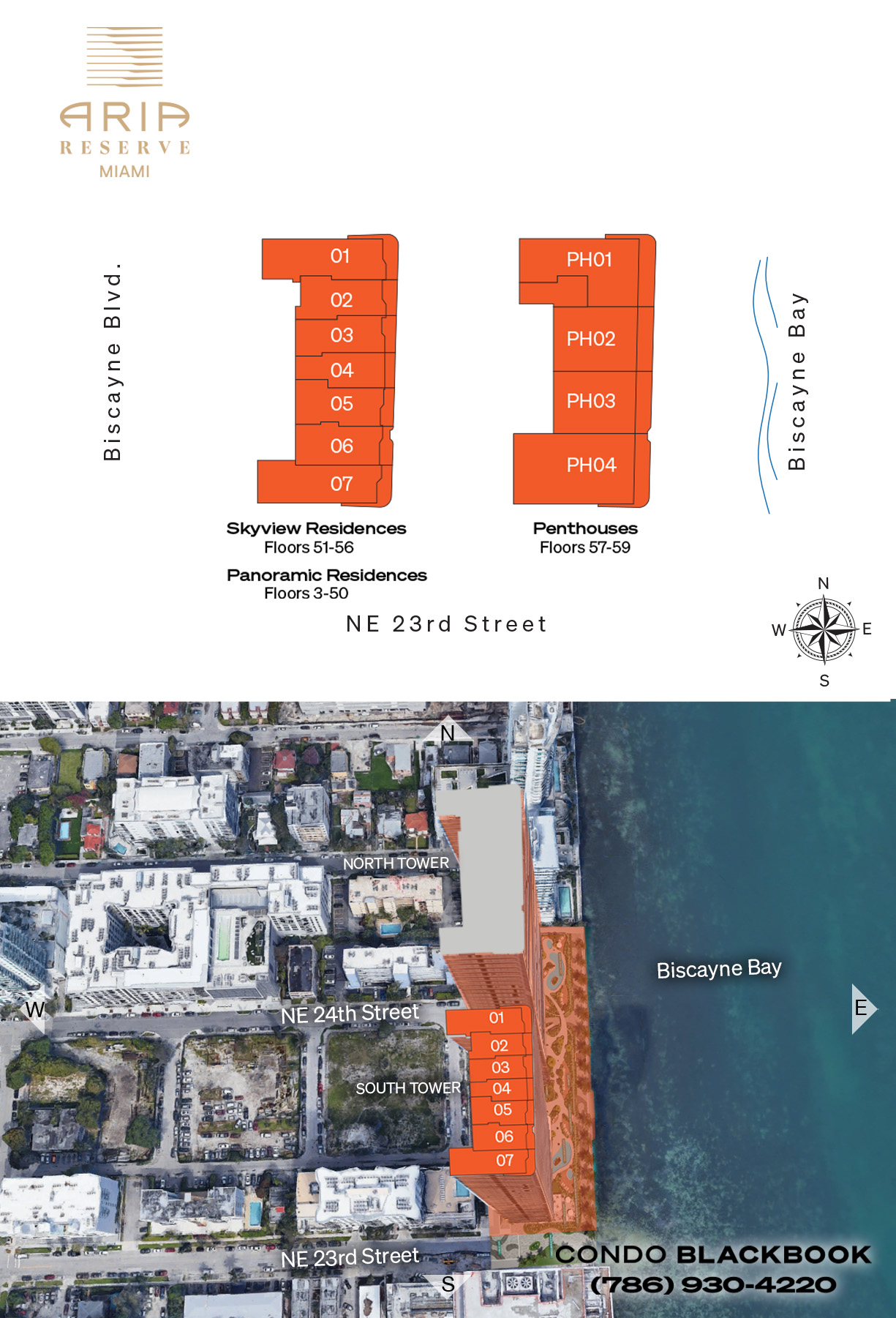 Aria Reserve South Tower Floor Plans