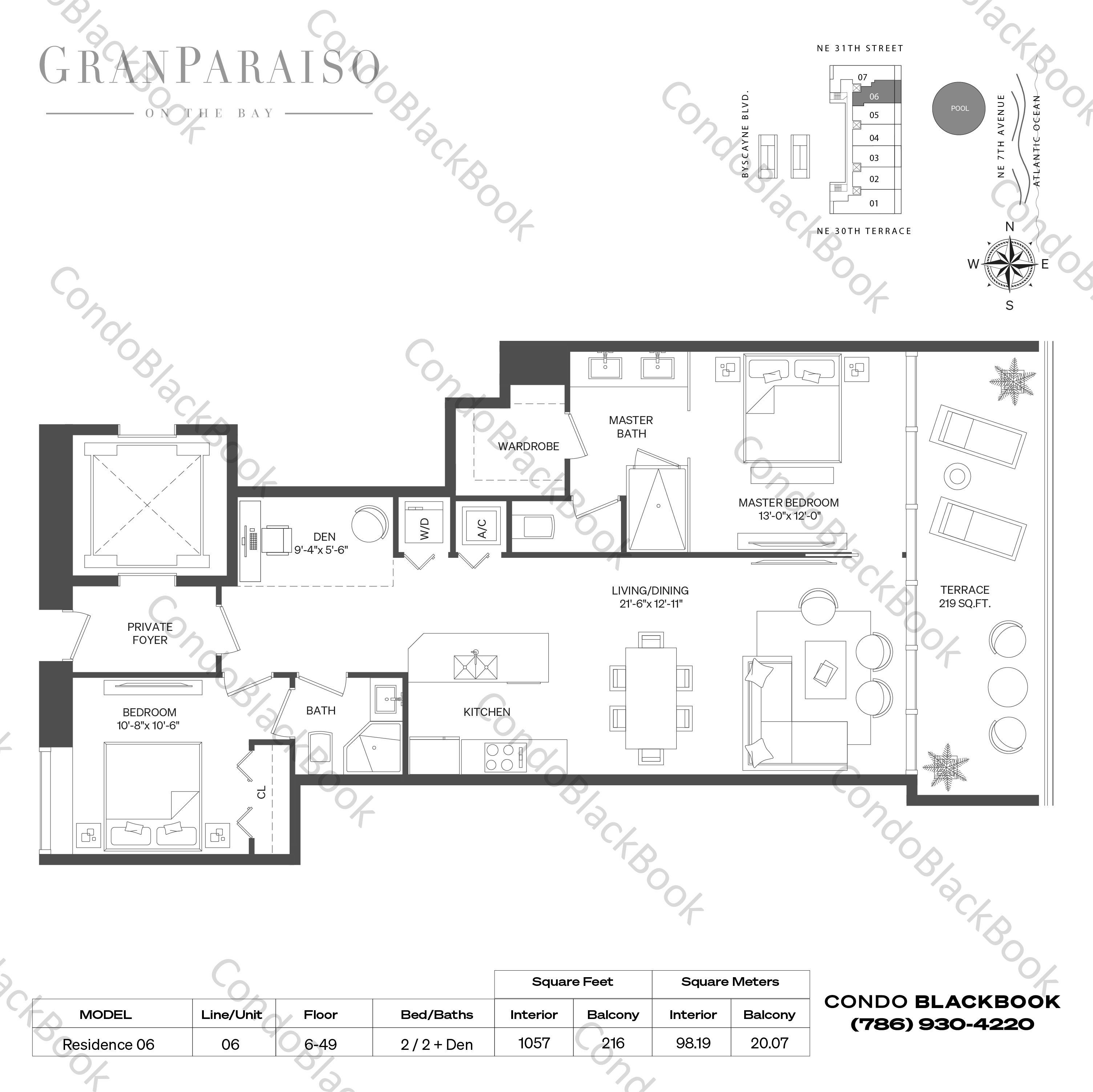 Gran Paraiso Unit 4006 Condo in Edgewater Miami Condos CondoBlackBook