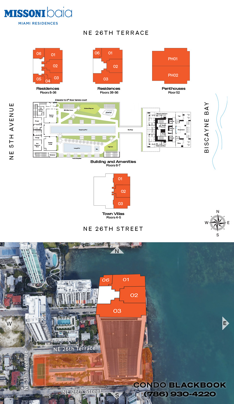 Missoni Baia Floor Plans
