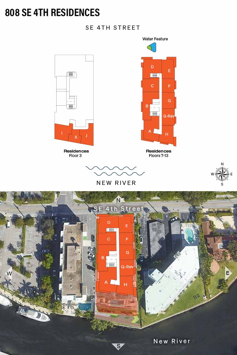 808 SE 4th Residences Floor Plans
