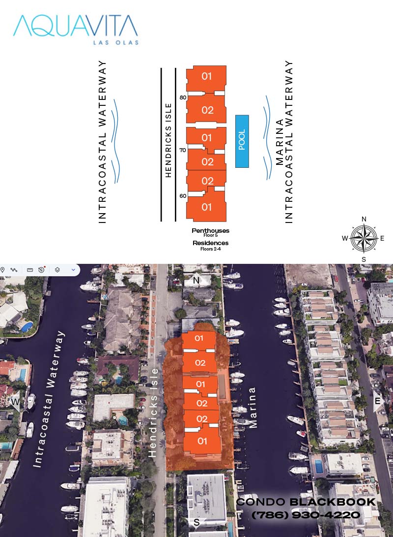 Aquavita Las Olas Floor Plans