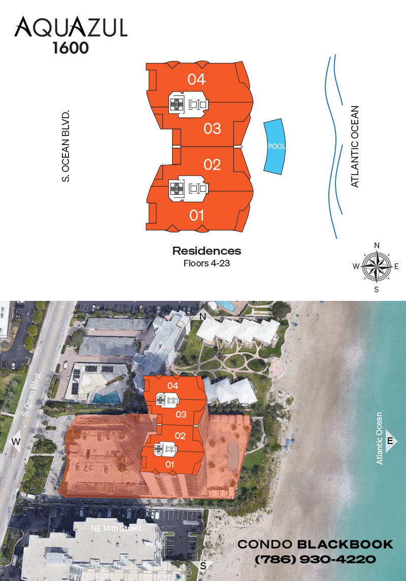 Aquazul Floor Plans