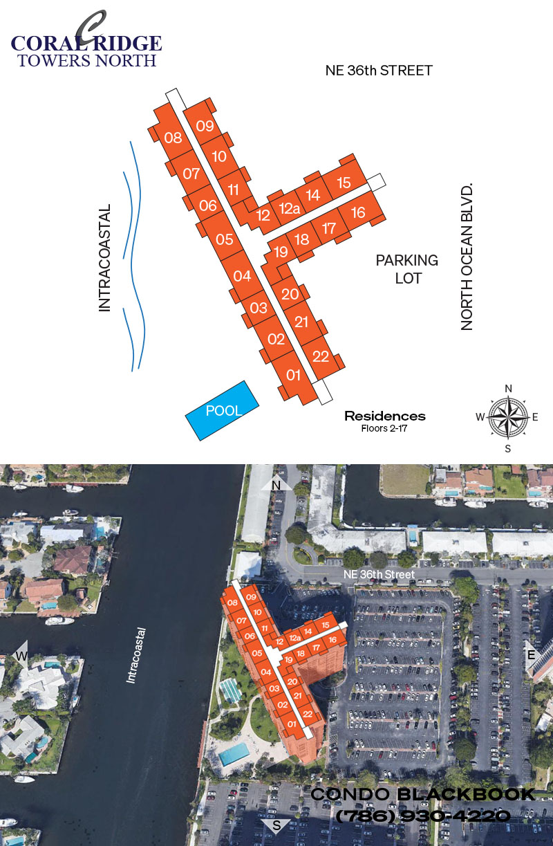 Coral Ridge Towers North Floor Plans