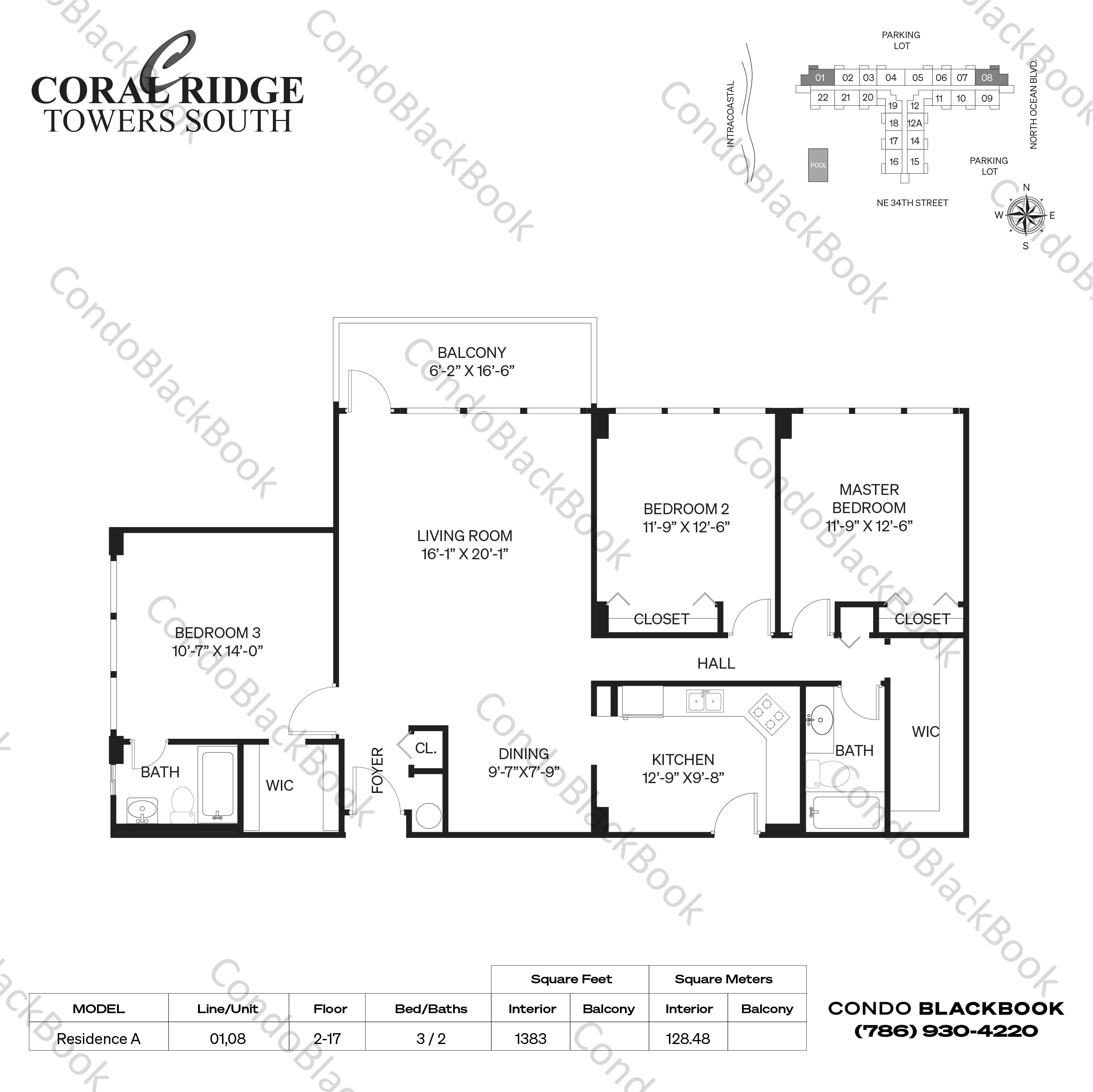 Coral Ridge Towers South Unit 1101 Condo in Fort Lauderdale