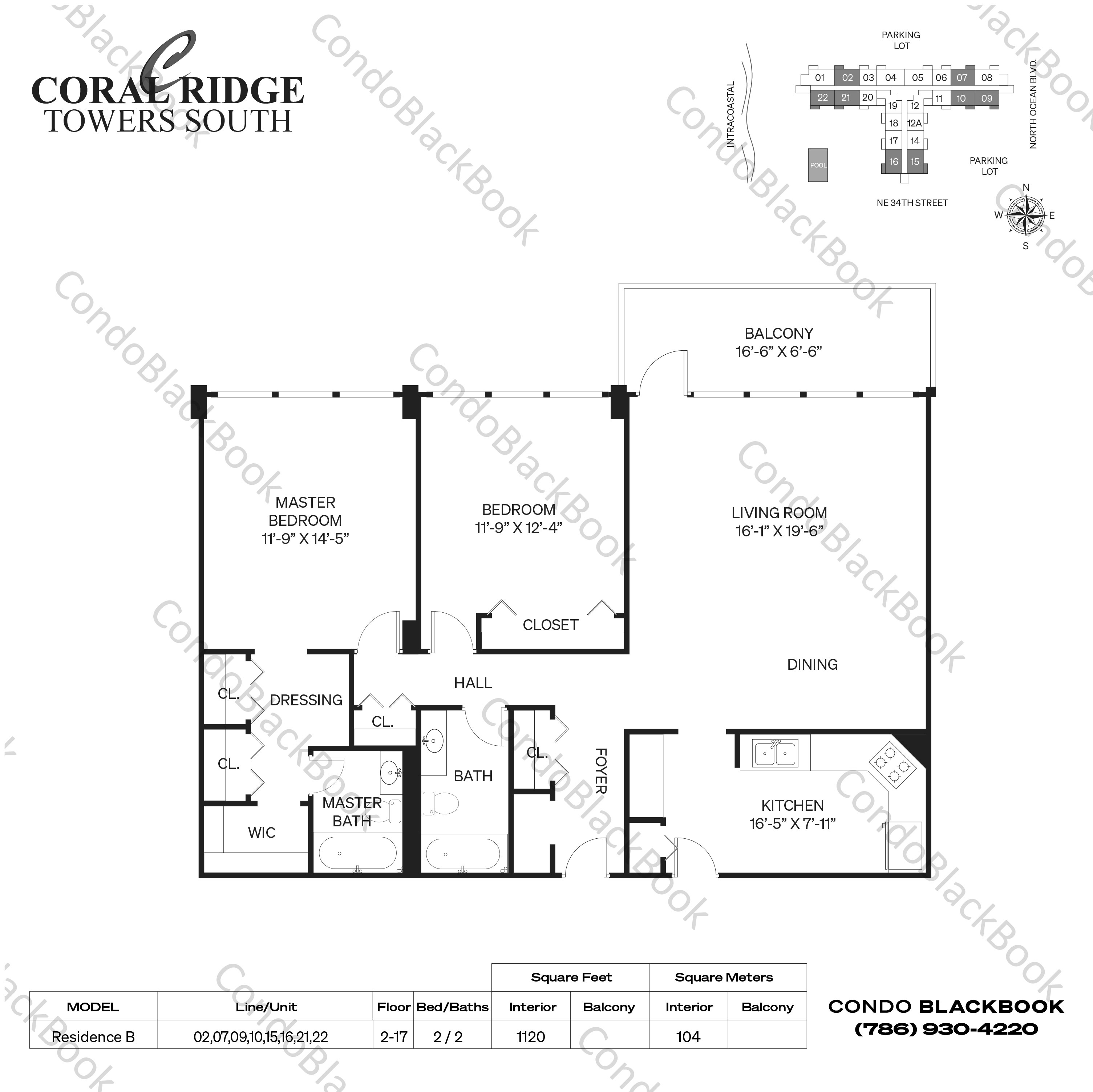 Coral Ridge Towers South Unit 1009 Condo in Fort Lauderdale