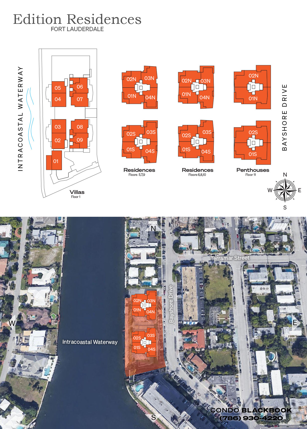 Edition Residences Fort Lauderdale Floor Plans