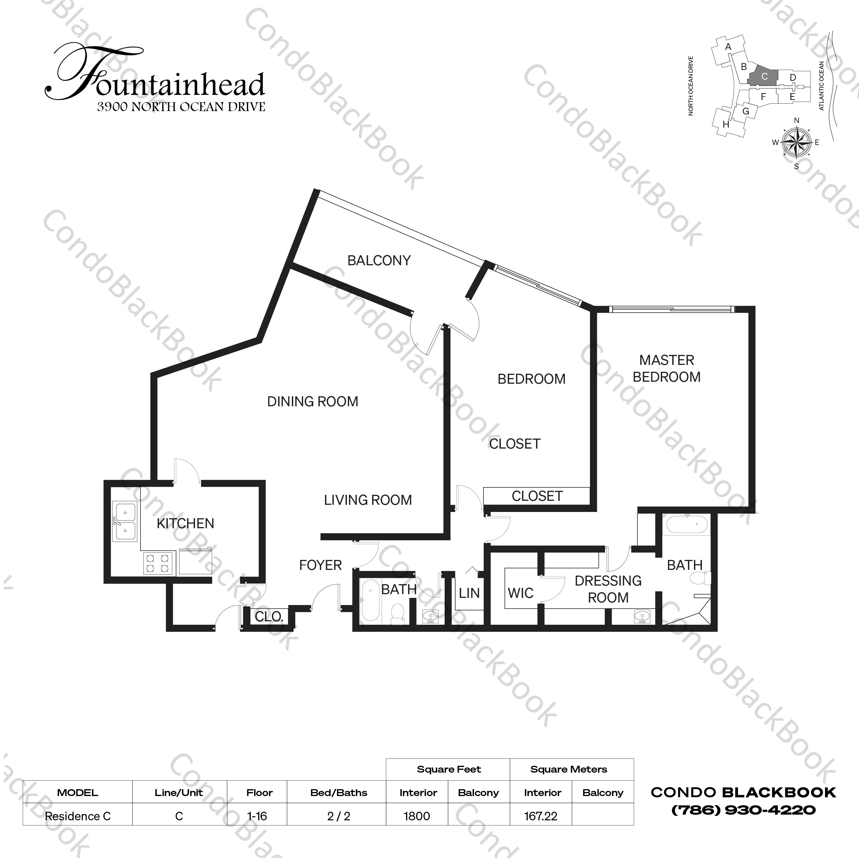 Fountainhead Unit 1B Condo in Fort Lauderdale CondoBlackBook