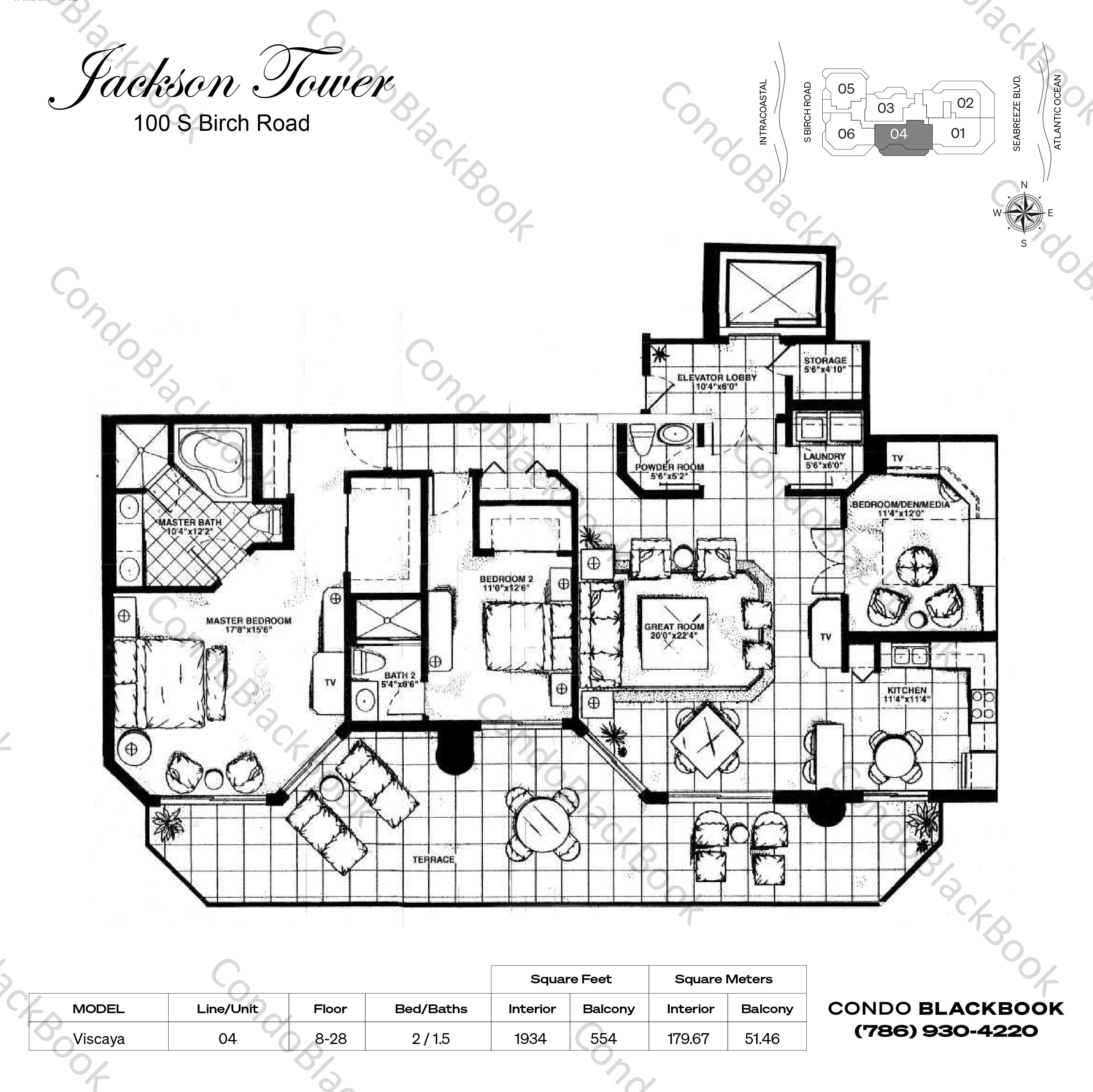 Jackson Tower Unit 1404 Condo in Fort Lauderdale CondoBlackBook
