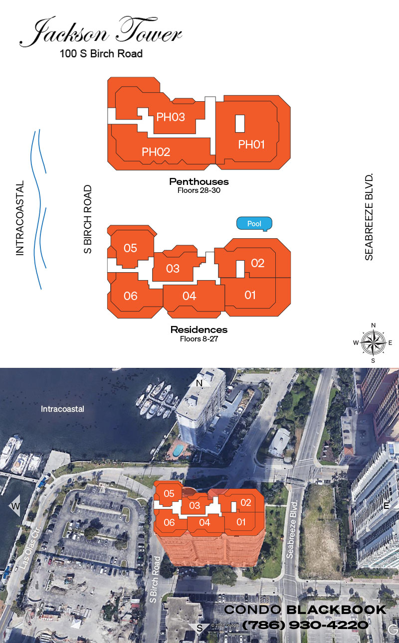 Jackson Tower Floor Plans