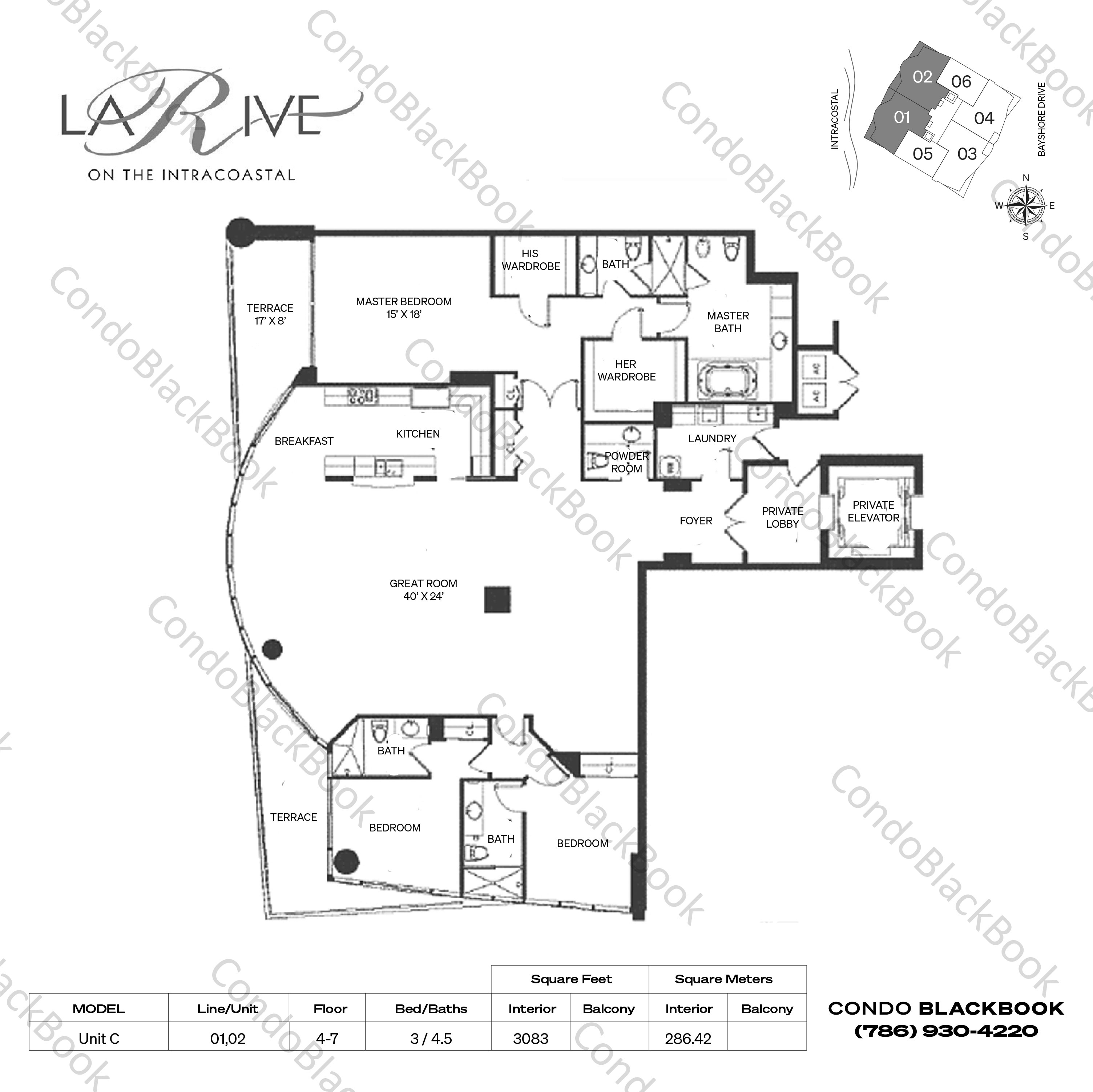 La Rive Unit 501 Condo in Fort Lauderdale CondoBlackBook