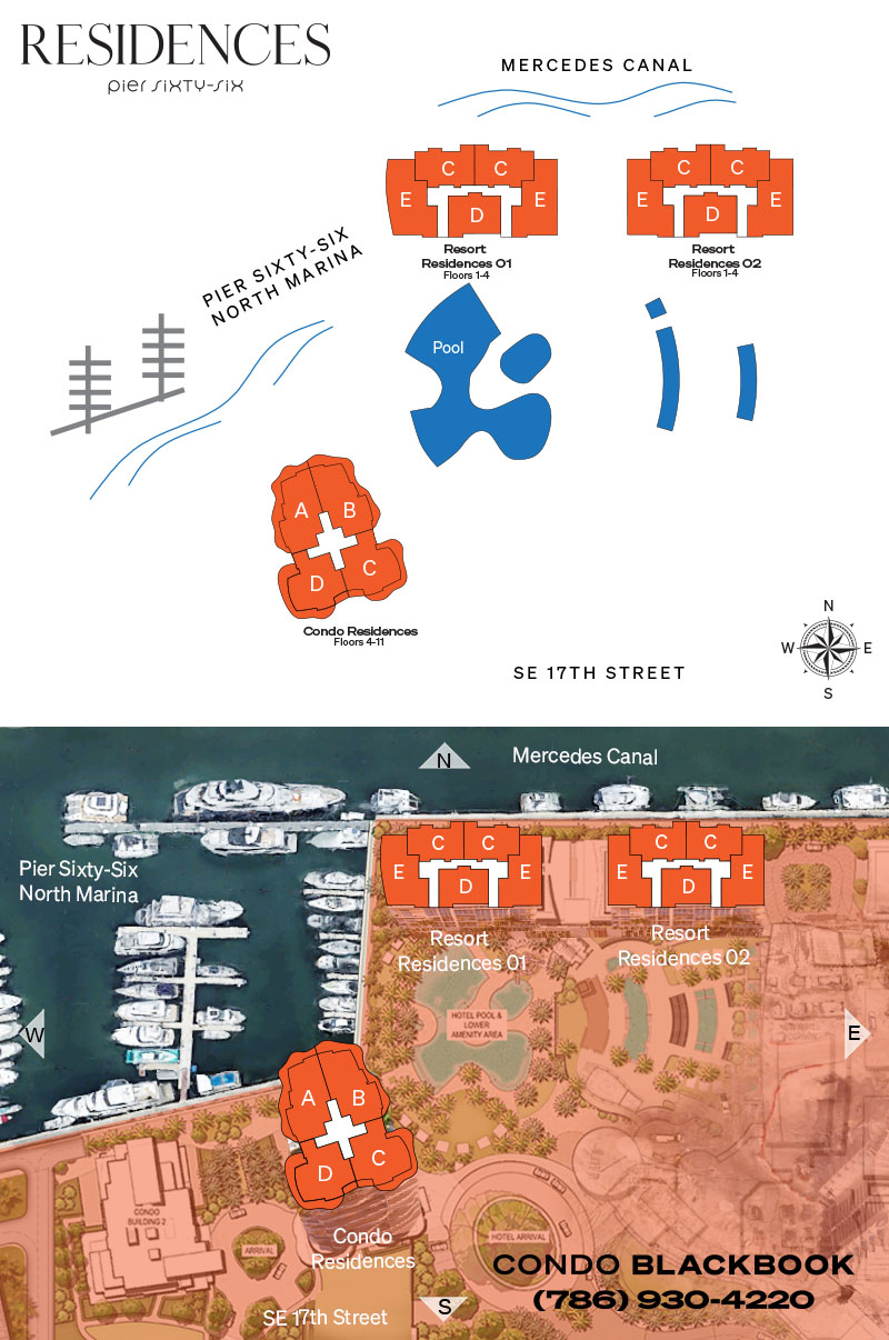 Residences at Pier Sixty-Six Floor Plans