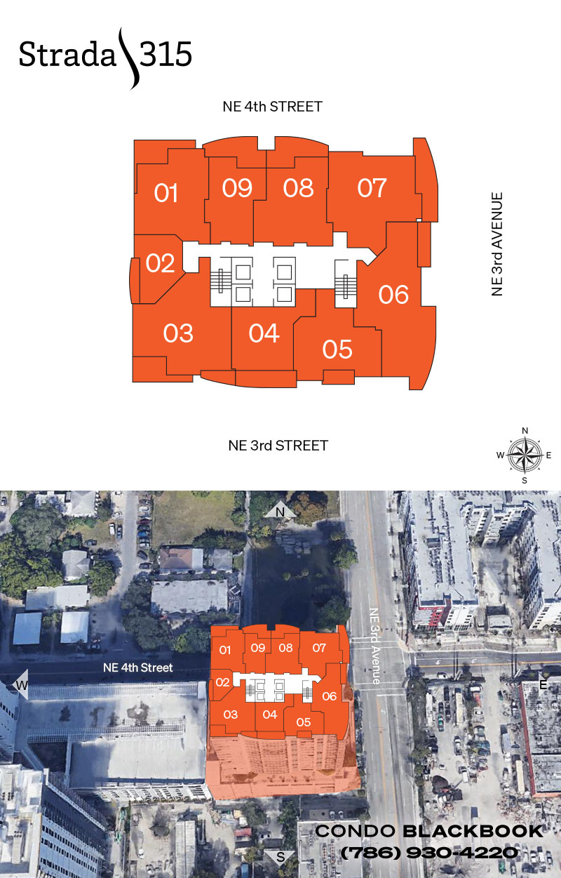 Strada 315 Floor Plans
