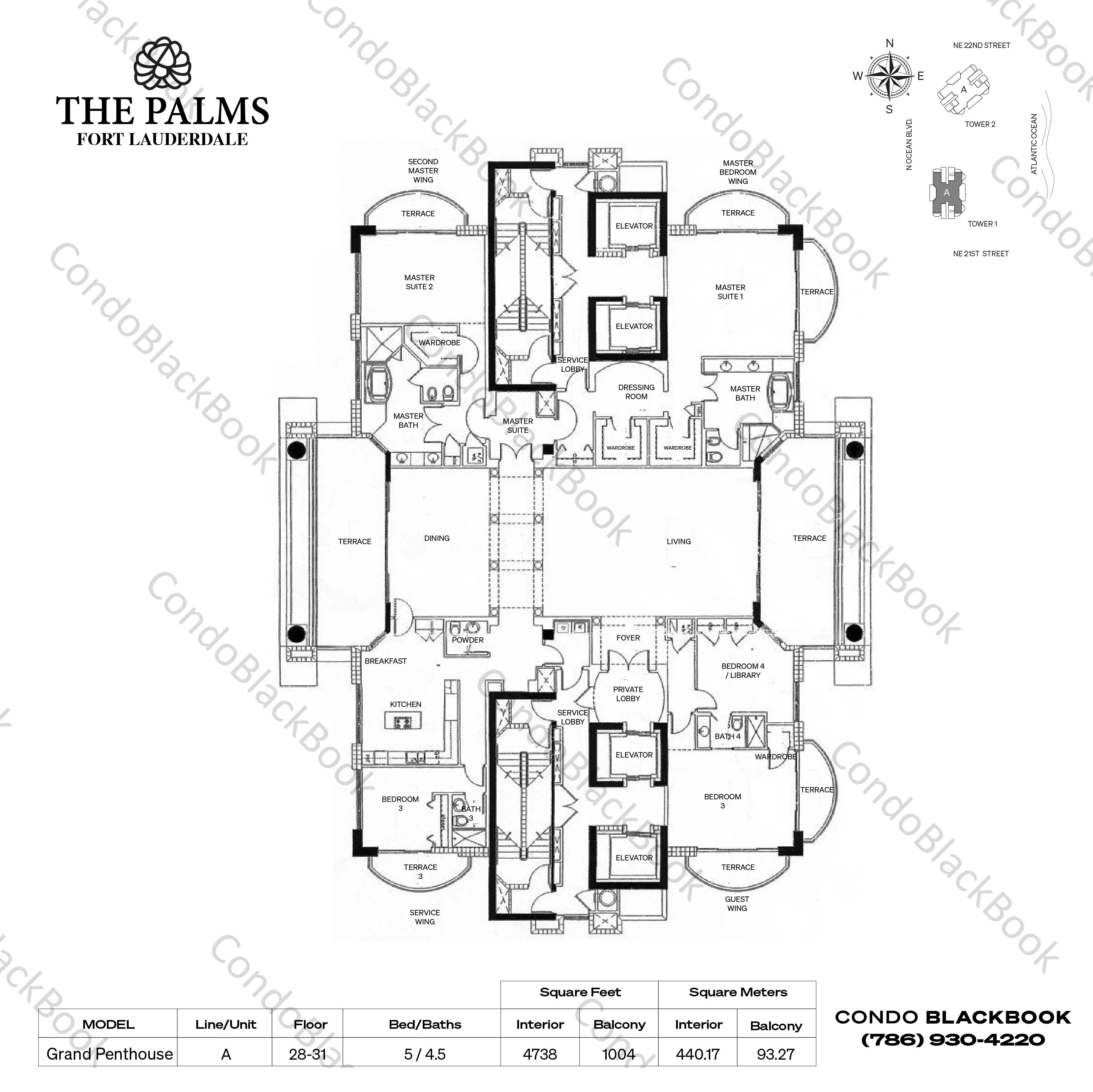 The Palms Fort Lauderdale Unit 30A Condo in Fort Lauderdale