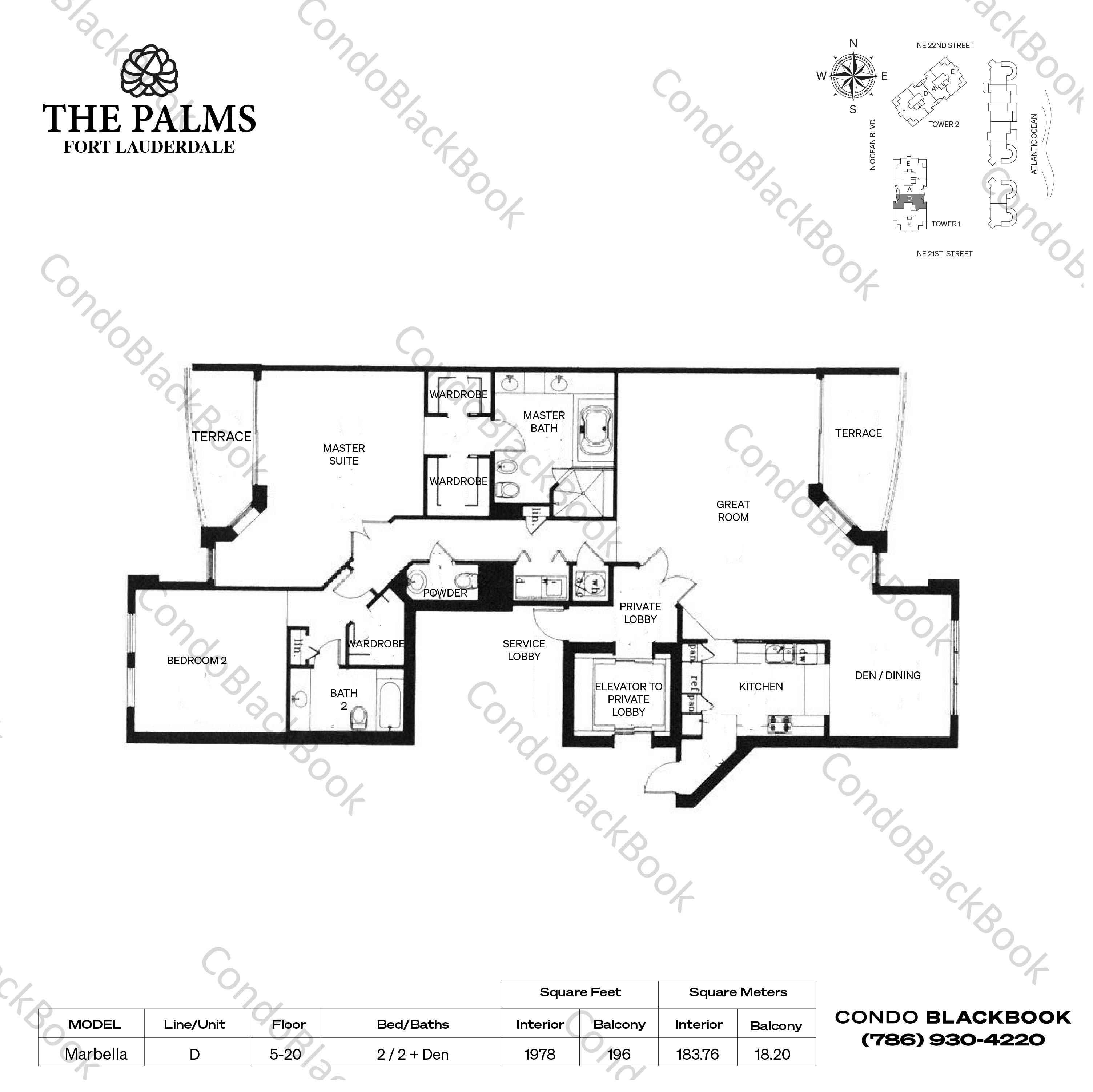 The Palms Fort Lauderdale Unit 502 Condo in Fort Lauderdale