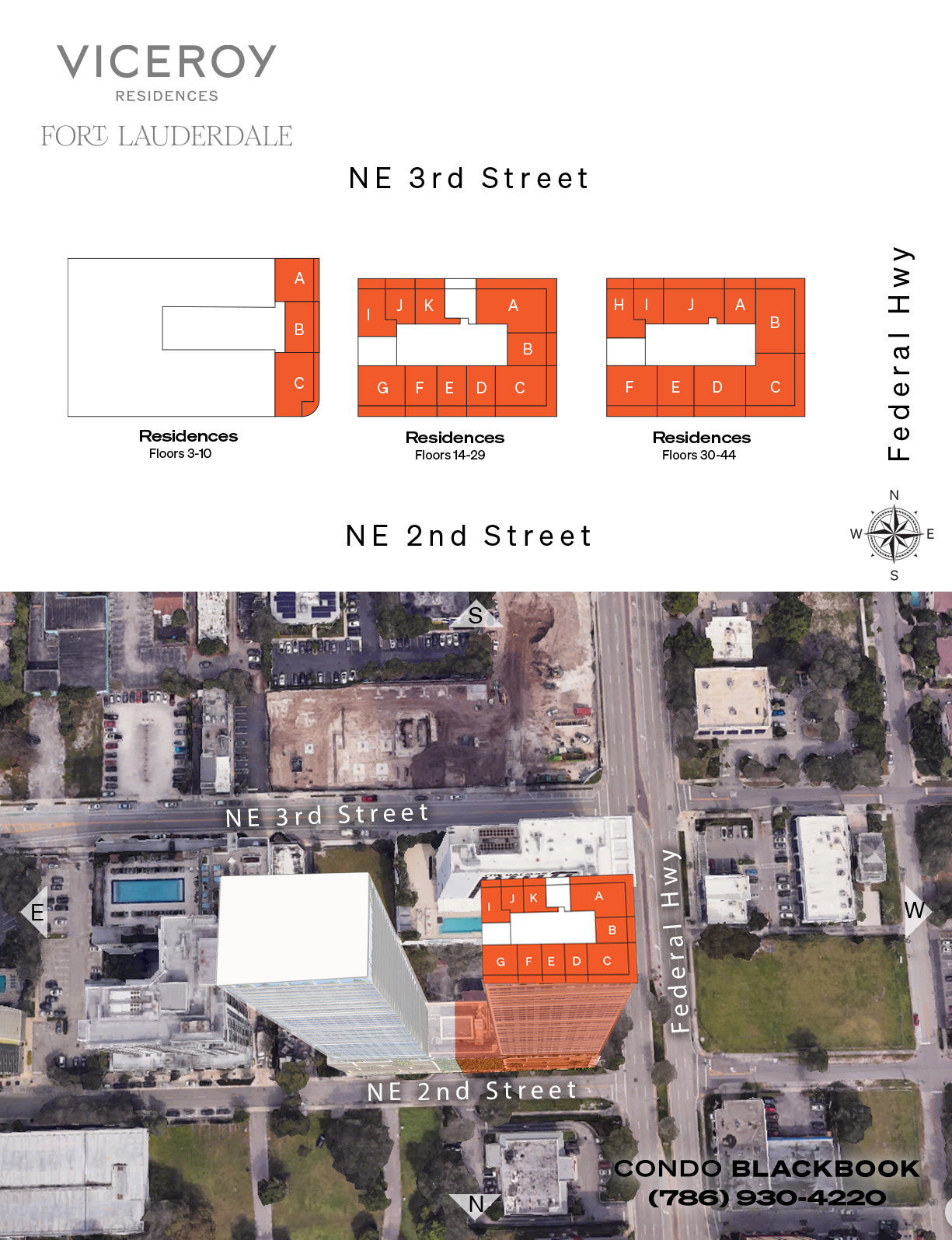 Viceroy Residences Fort Lauderdale Floor Plans