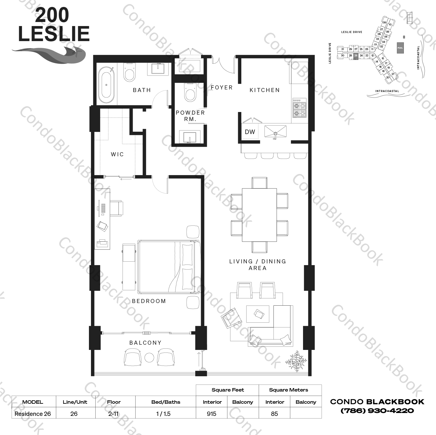 200 Leslie Condo Unit 1126 Condo in Hallandale Beach CondoBlackBook