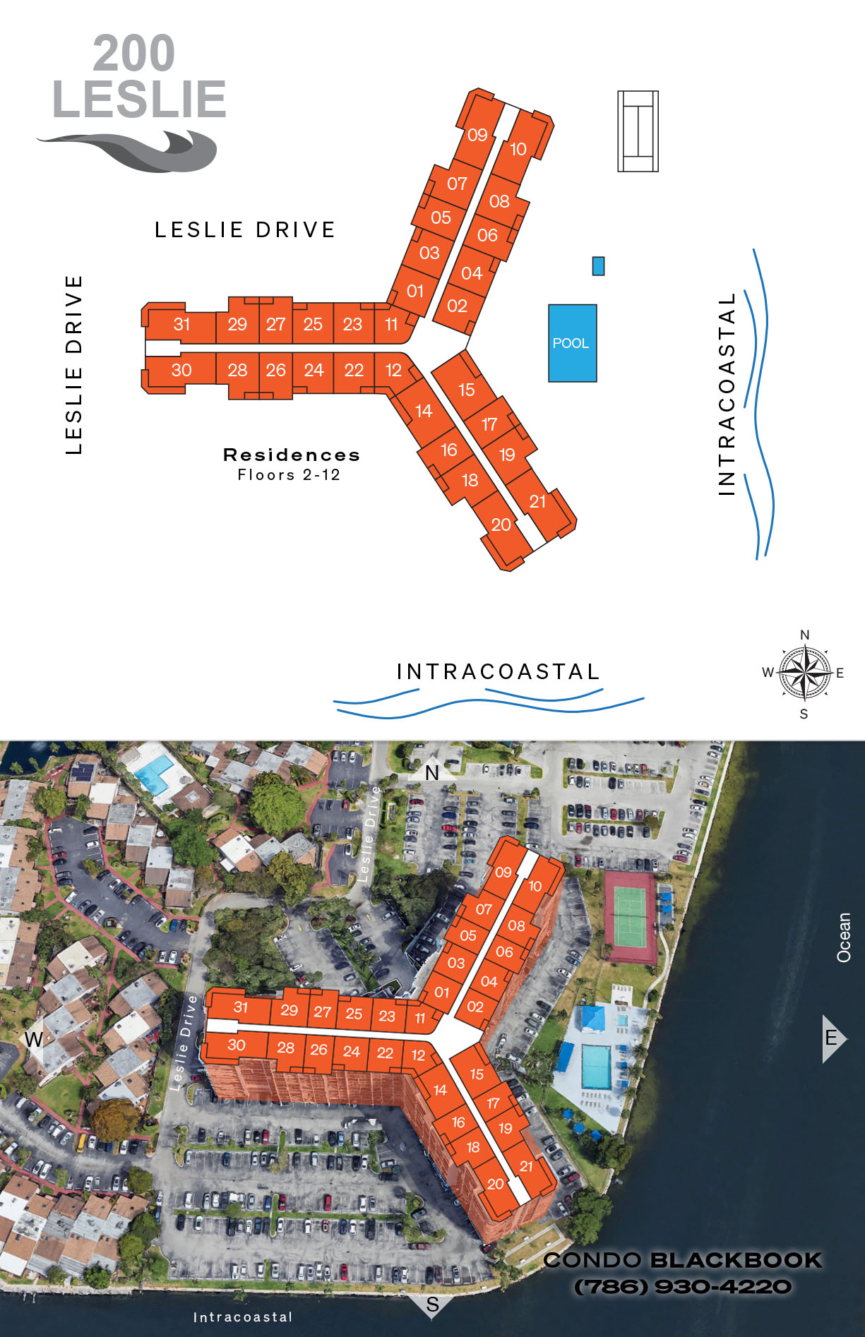 200 Leslie Condo Floor Plans