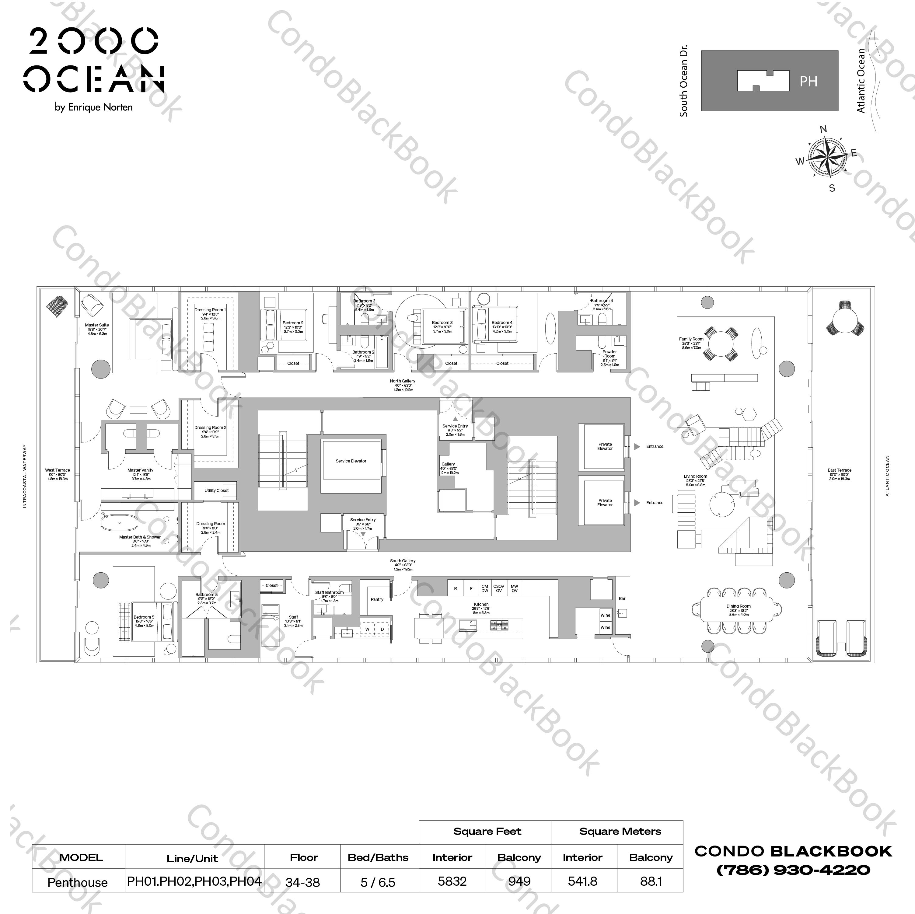 2000 Ocean Unit 10A/10B Condo in Hallandale Beach CondoBlackBook