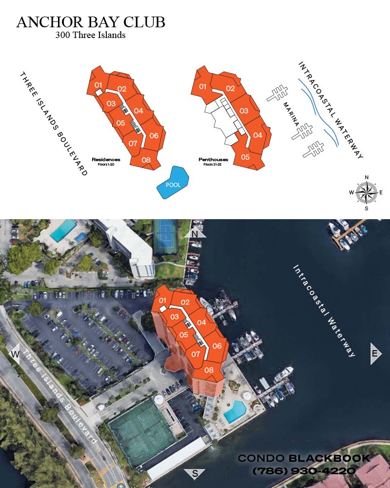Anchor Bay Club Floor Plans