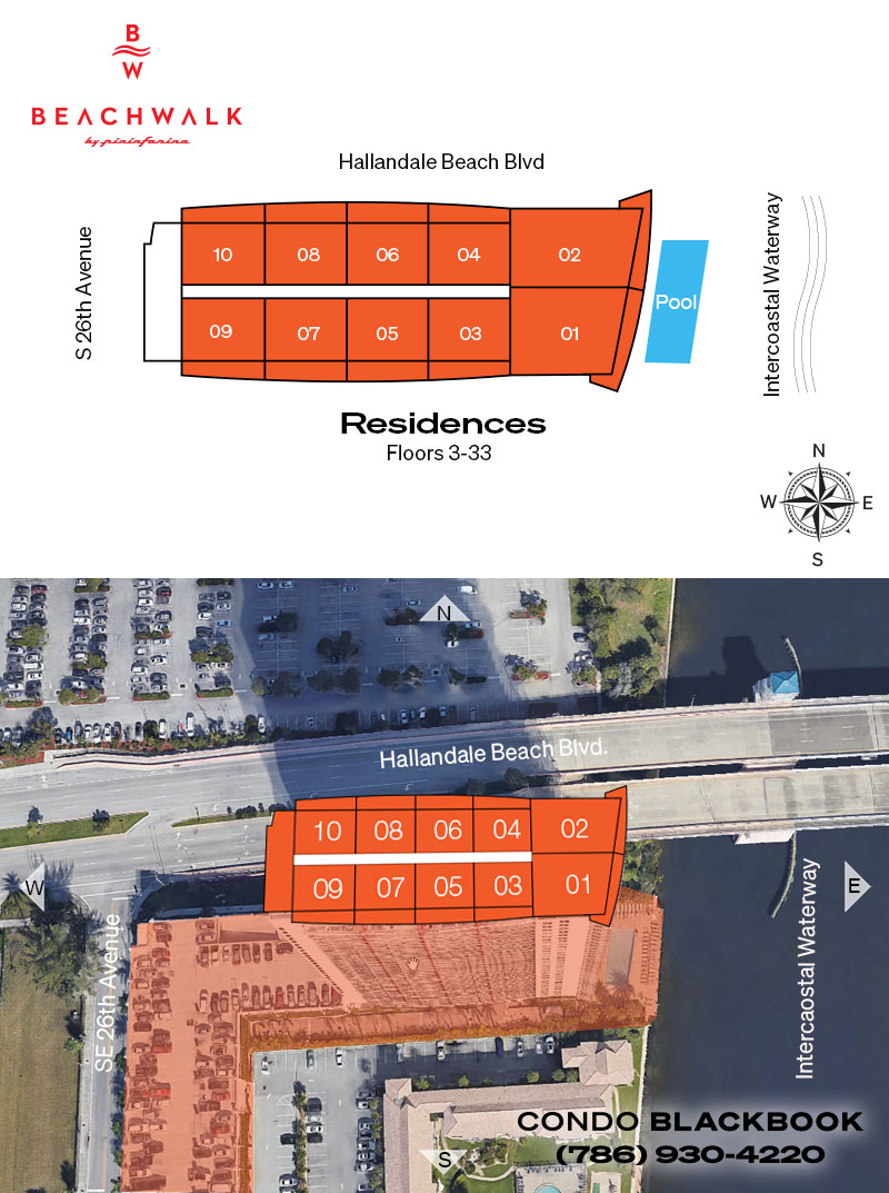 Beachwalk Floor Plans