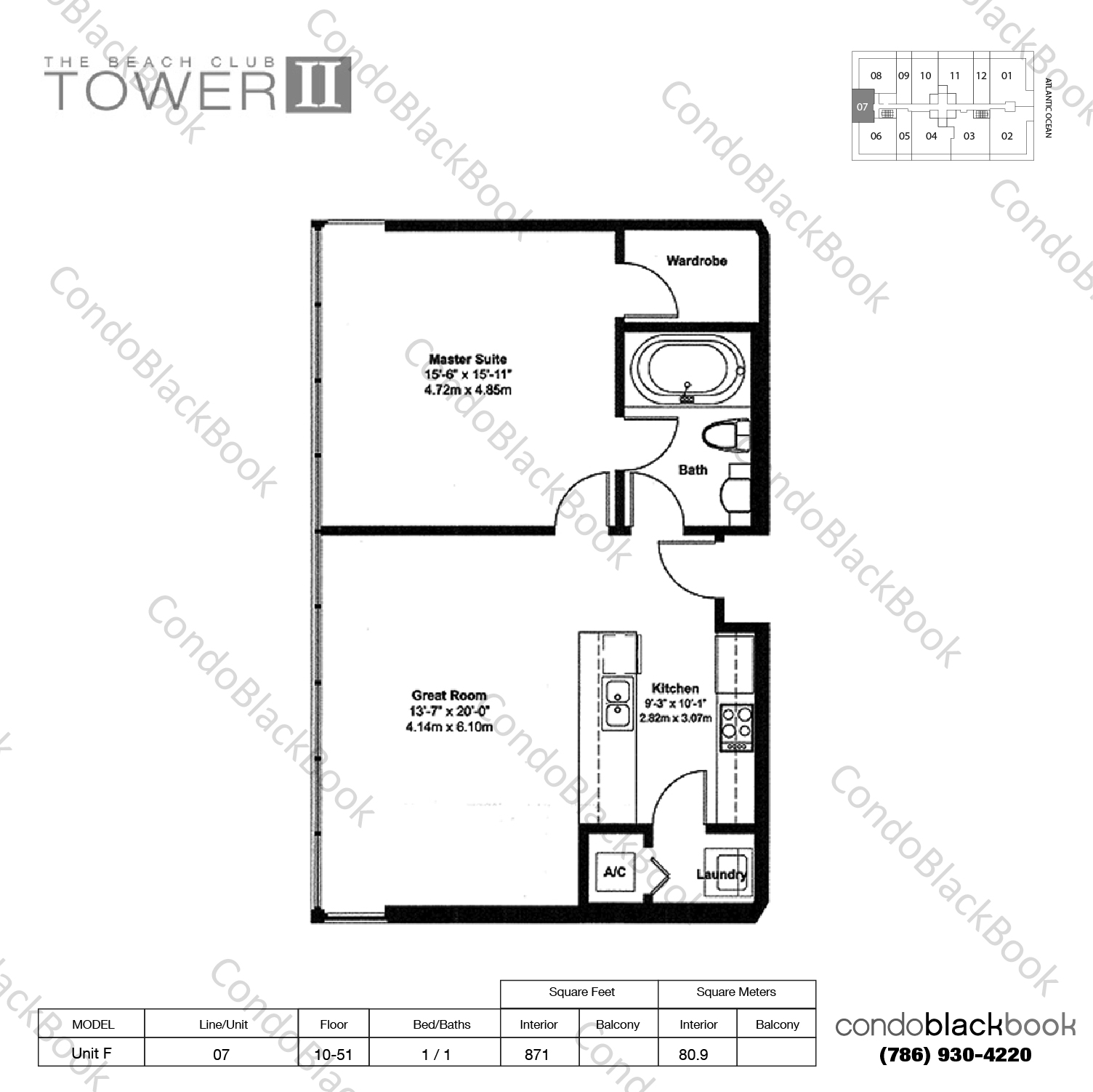 The Beach Club II Unit 3307 Condo in Hallandale Beach CondoBlackBook