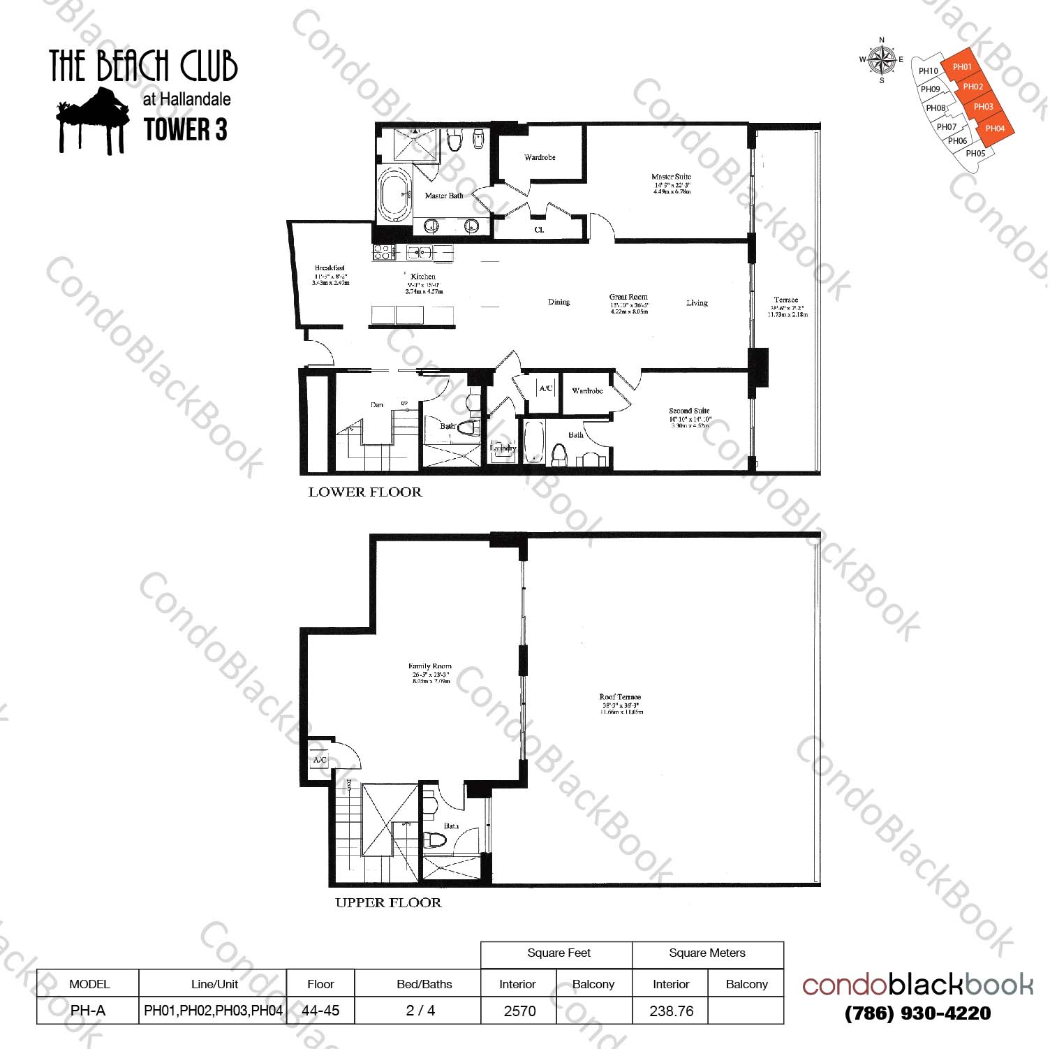 The Beach Club III Unit PH02 Condo in Hallandale Beach CondoBlackBook