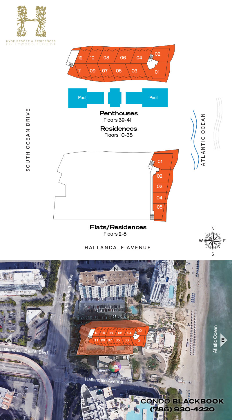 Hyde Resorts & Residences Floor Plans