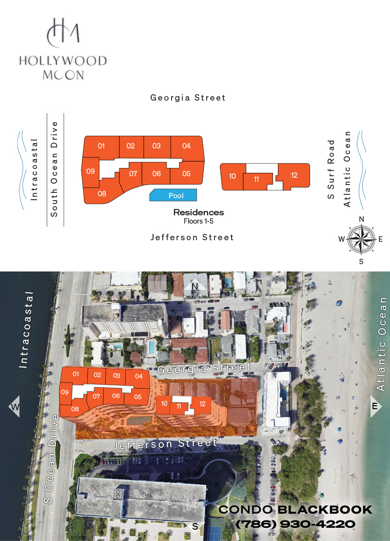 The Hollywood Moon Floor Plans