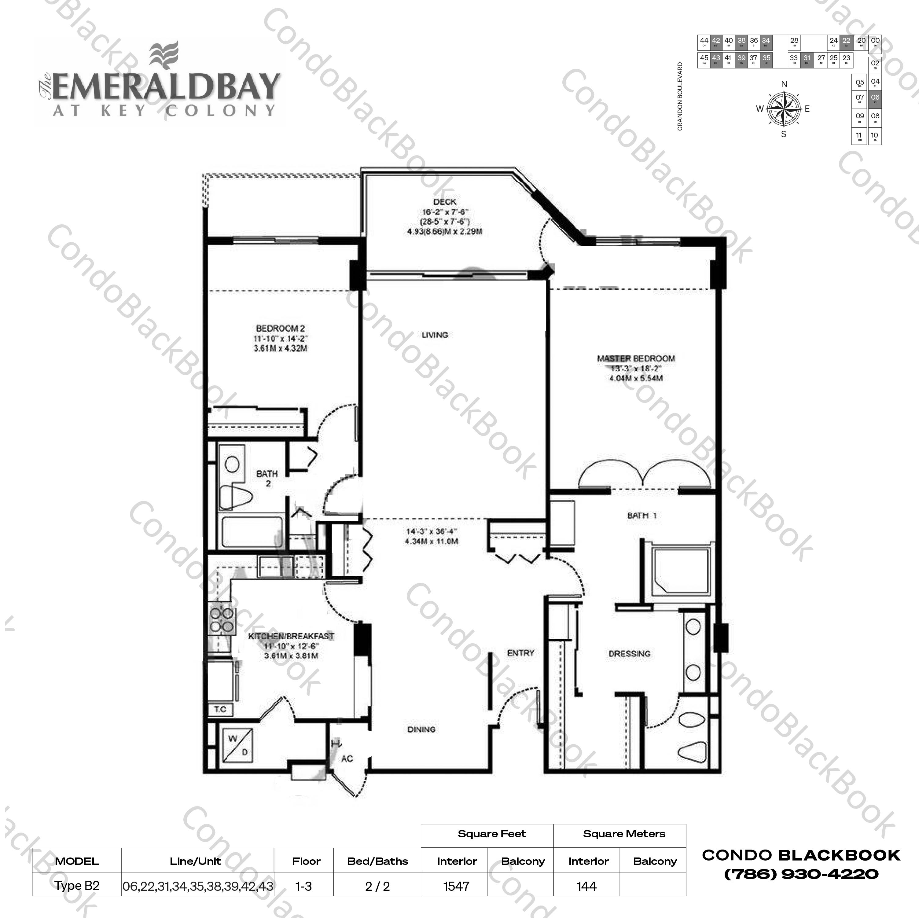 Key Colony III Emerald Bay Unit 438 Condo in Key Biscayne CondoBlackBook