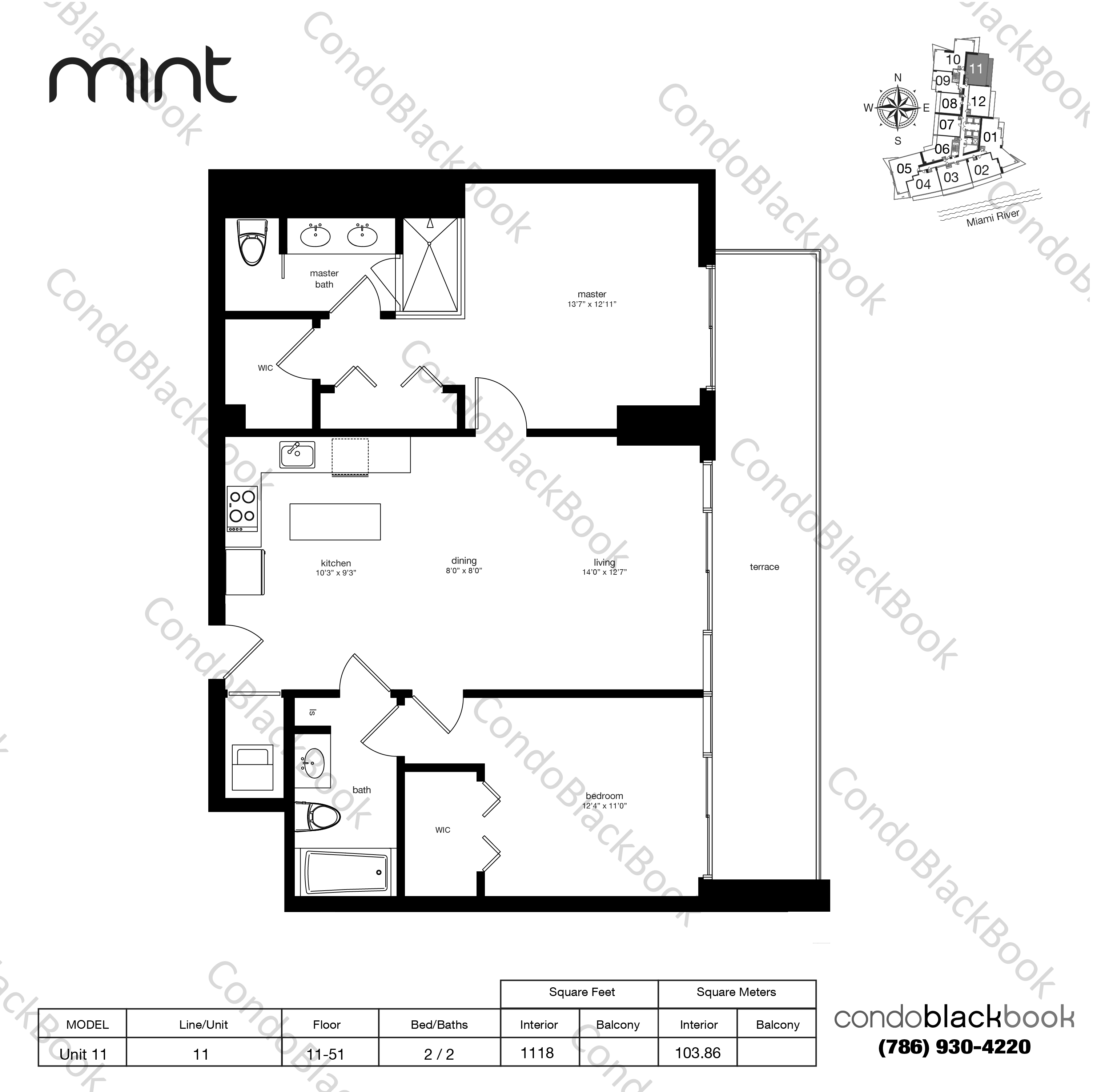 Mint Unit 3111 Condo for Sale in Miami River Miami Condos