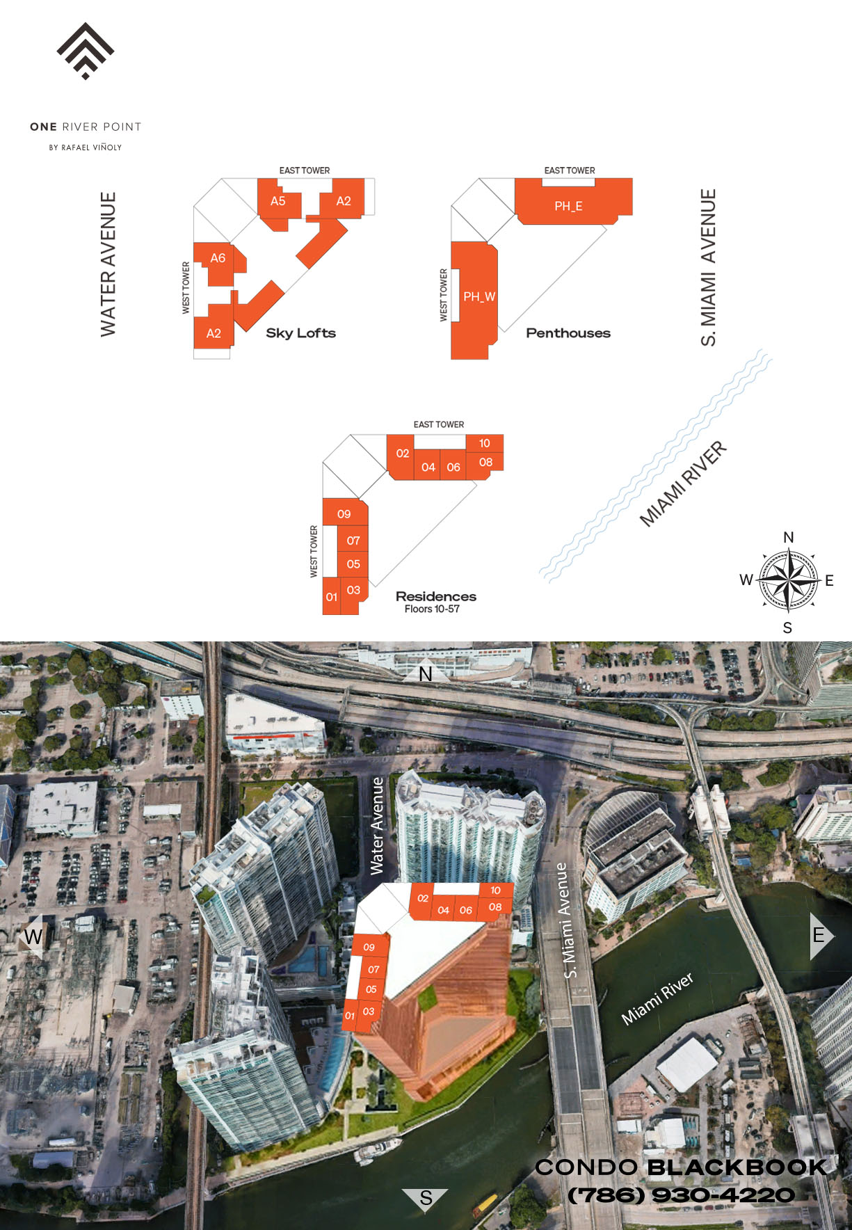 One River Point Floor Plans