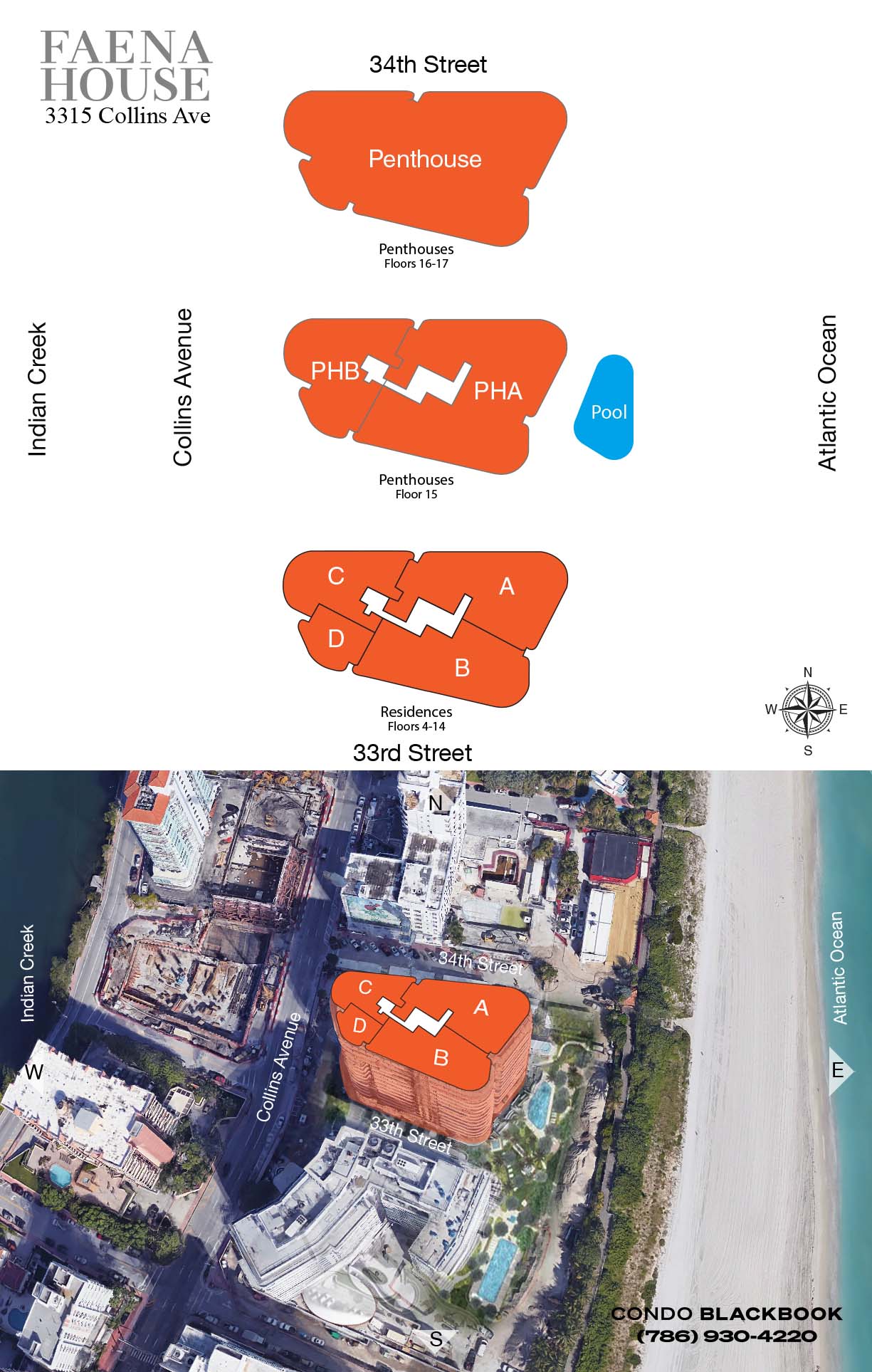 Faena House Floor Plans