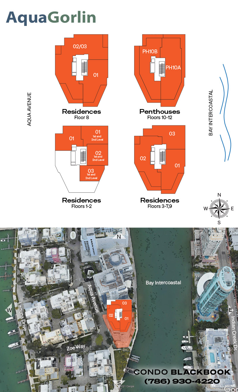 Gorlin at Aqua Floor Plans