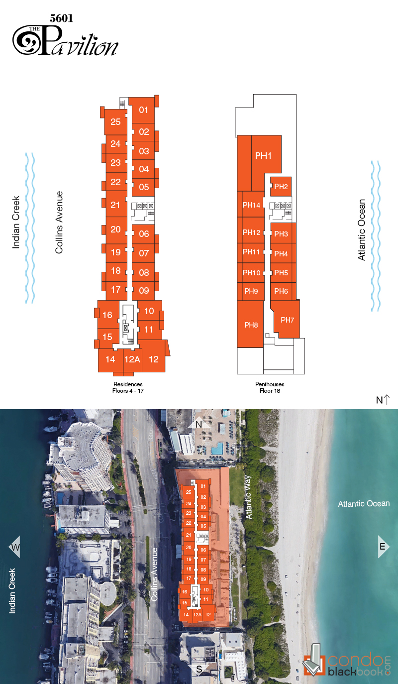 Pavilion Floor Plans