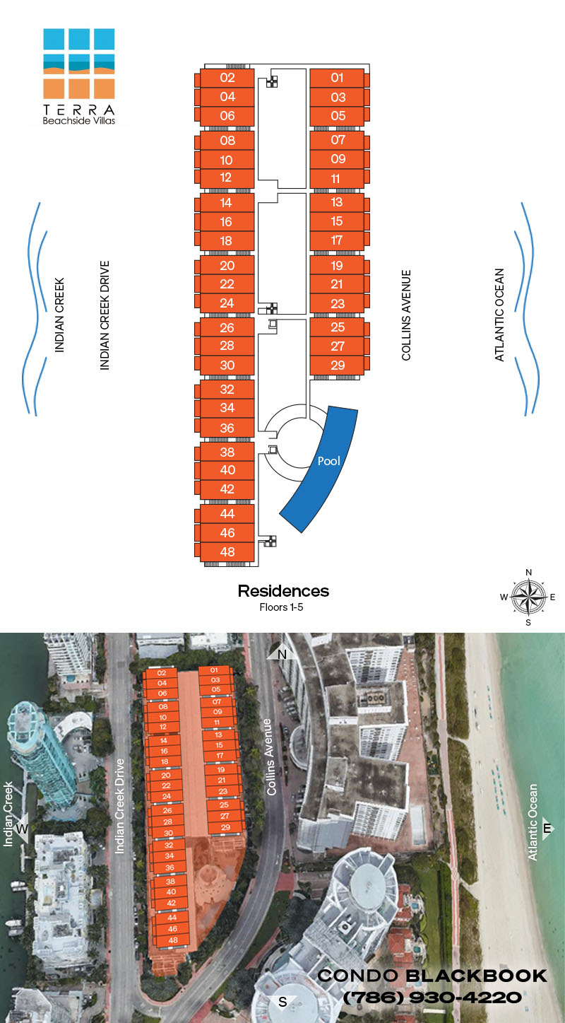 Terra Beachside Floor Plans