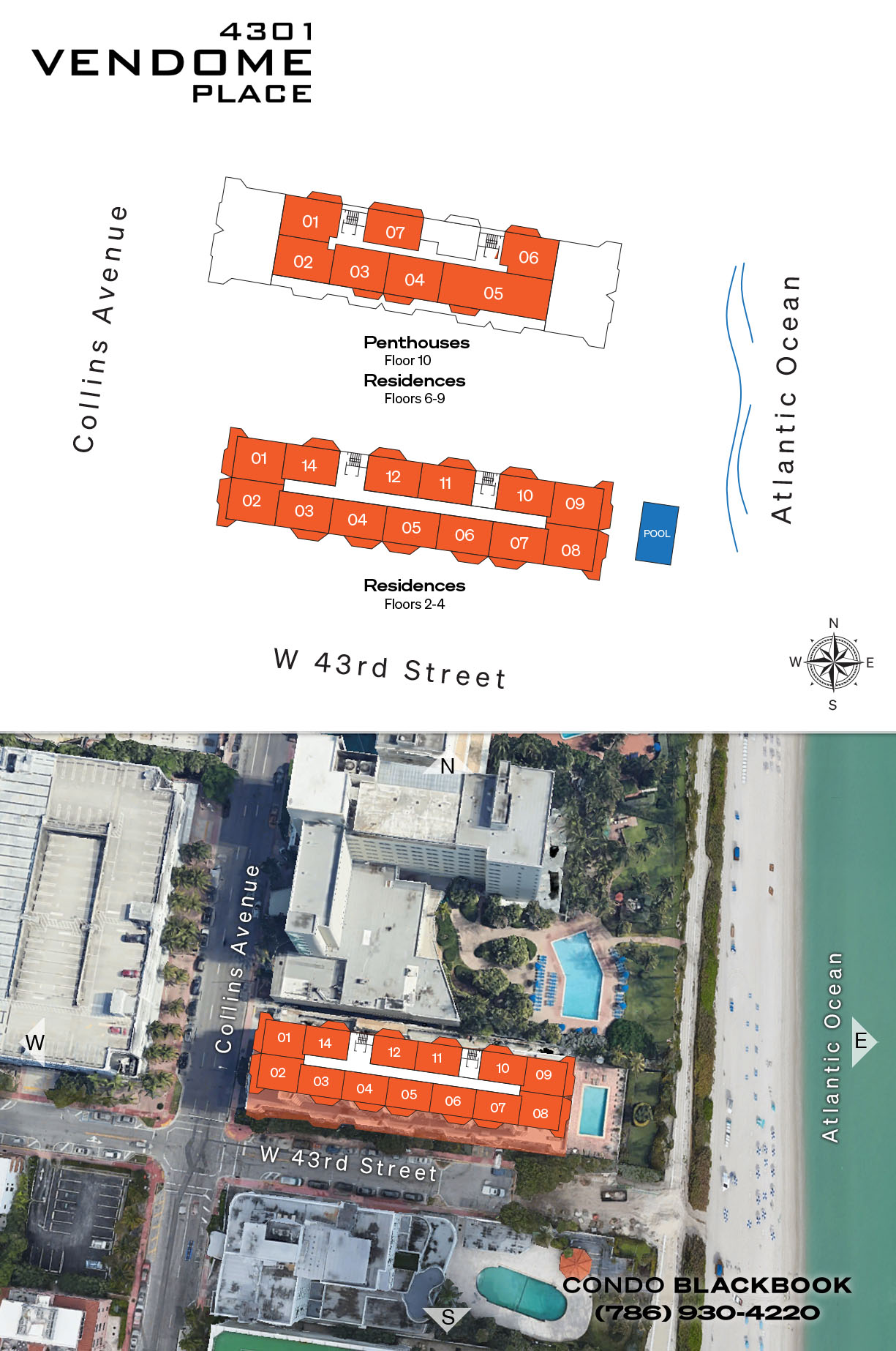 Vendome Place Floor Plans