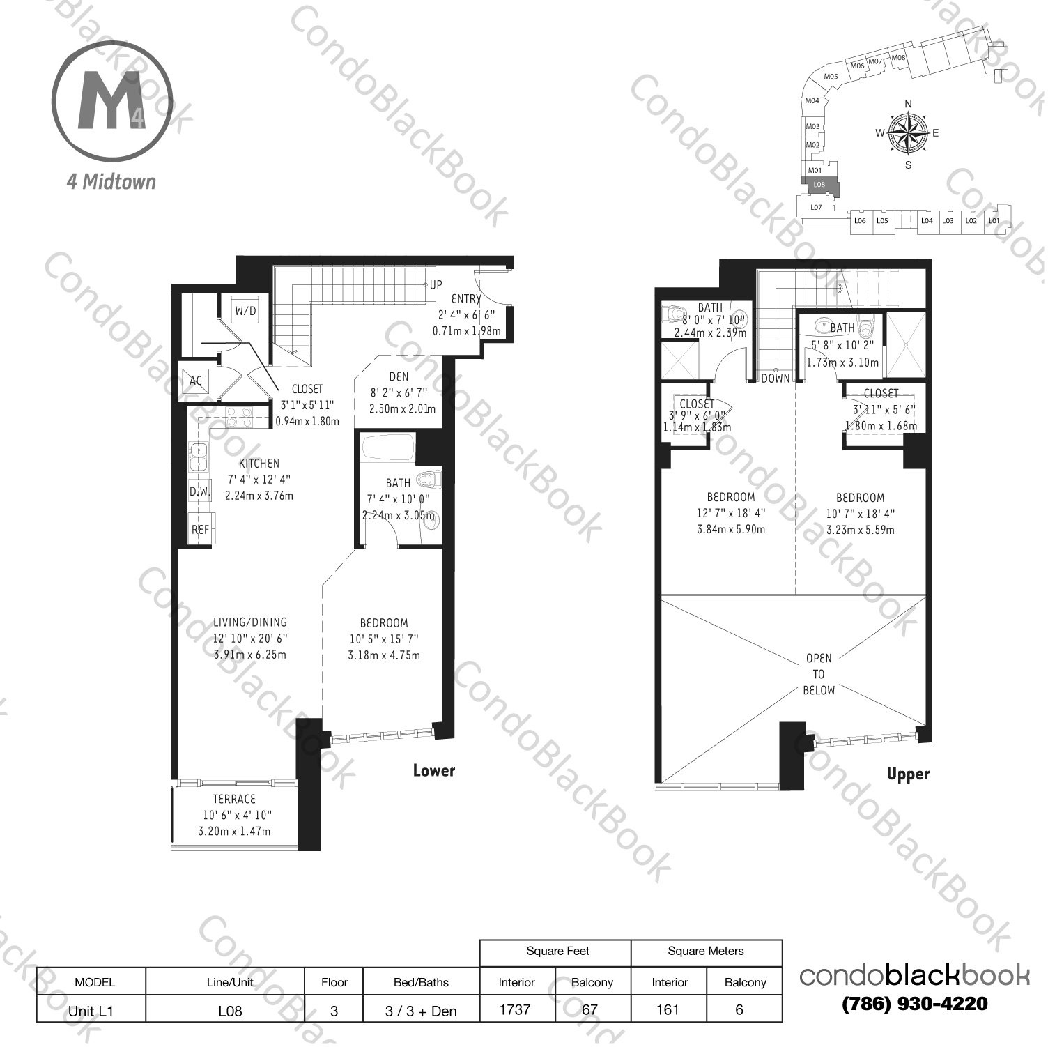 Midtown 4 Unit M0501 Condo for Sale in Midtown Miami Condos