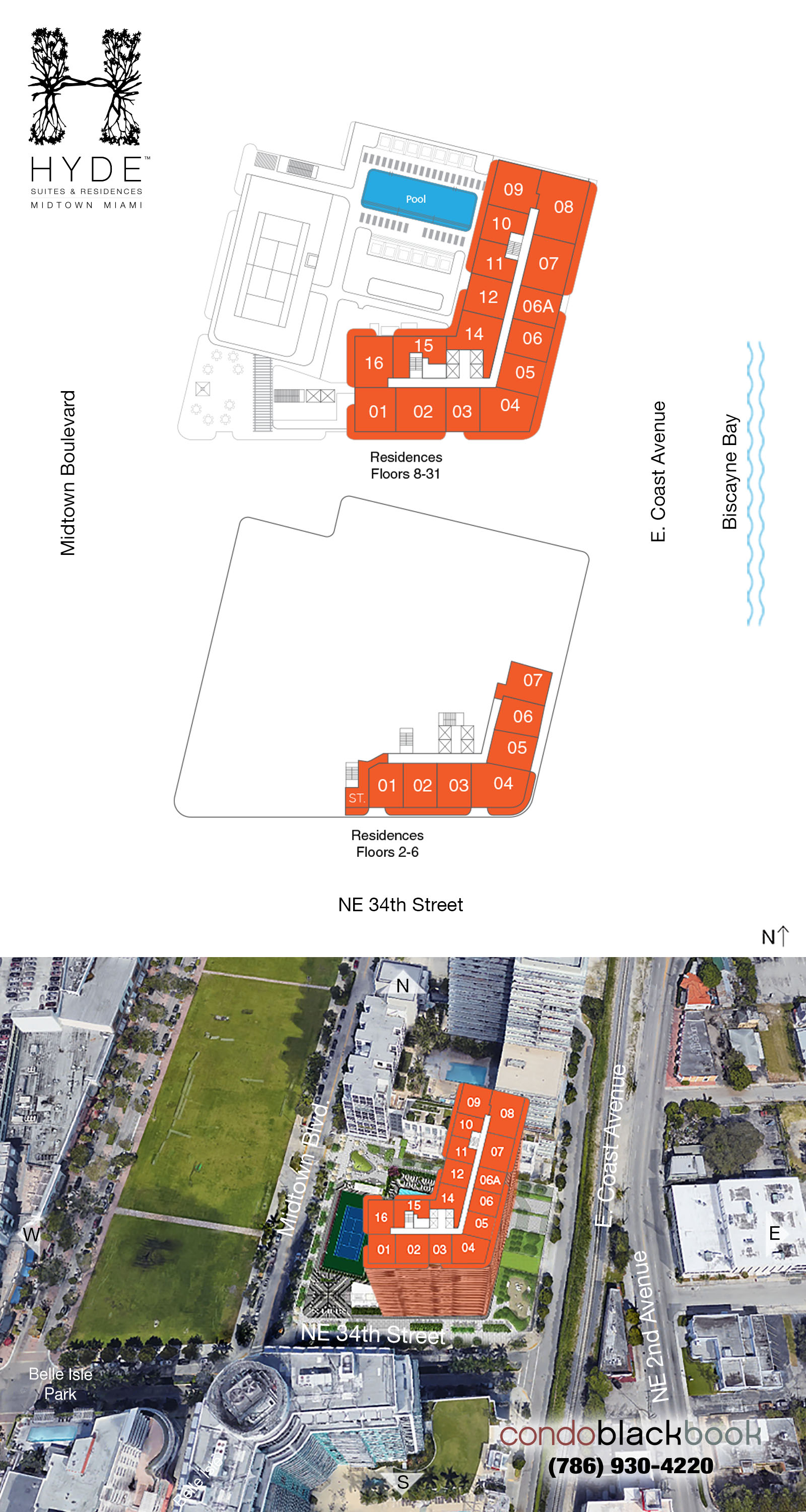 Hyde Midtown Floor Plans
