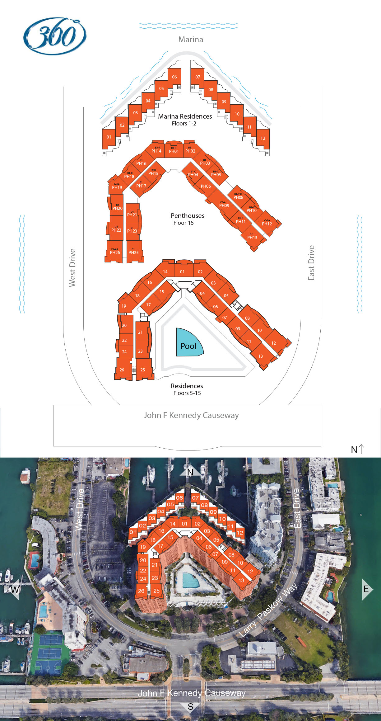 360 Condo Floor Plans
