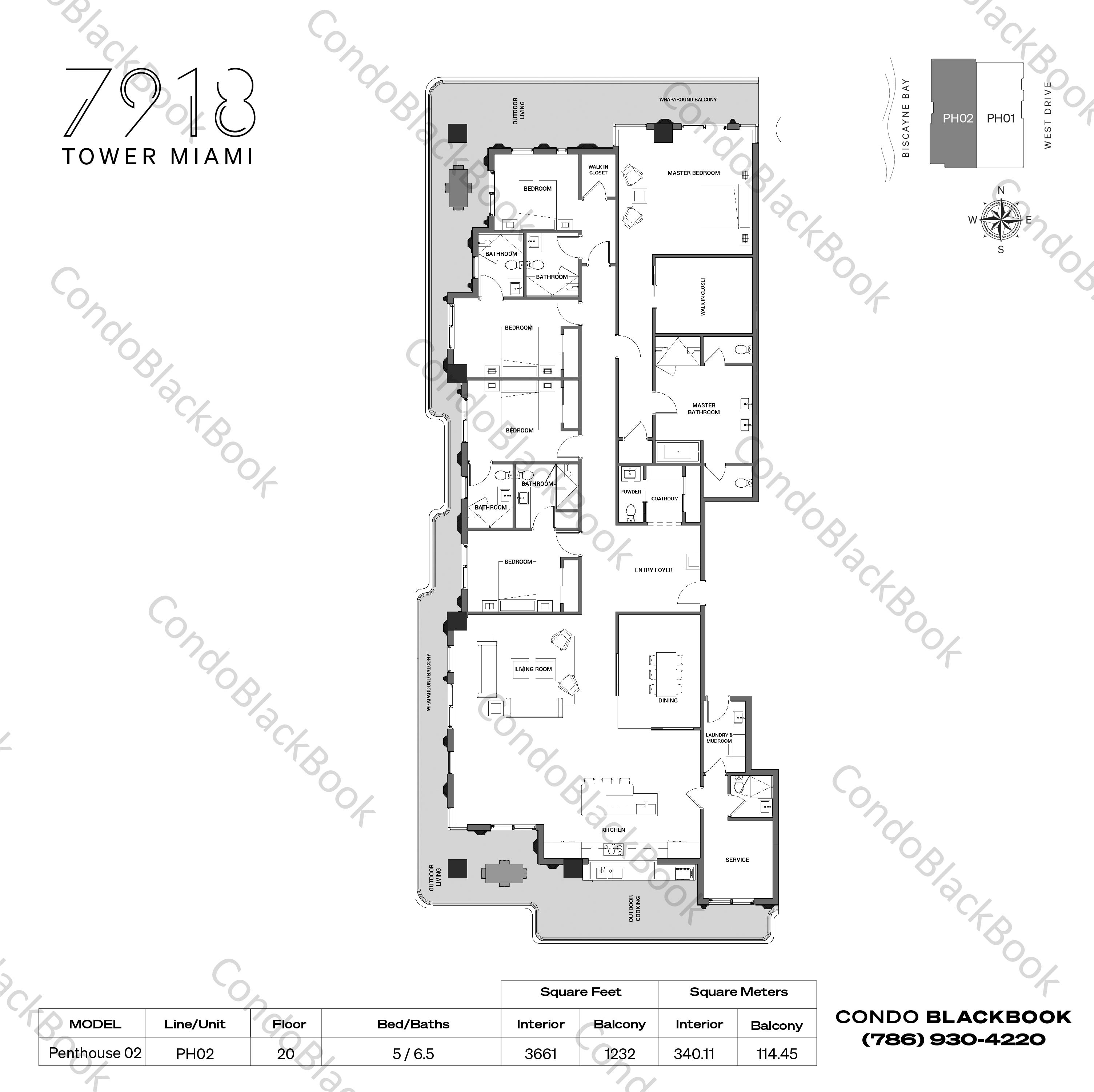 7918 West Drive Unit PH Condo in North Bay Village CondoBlackBook