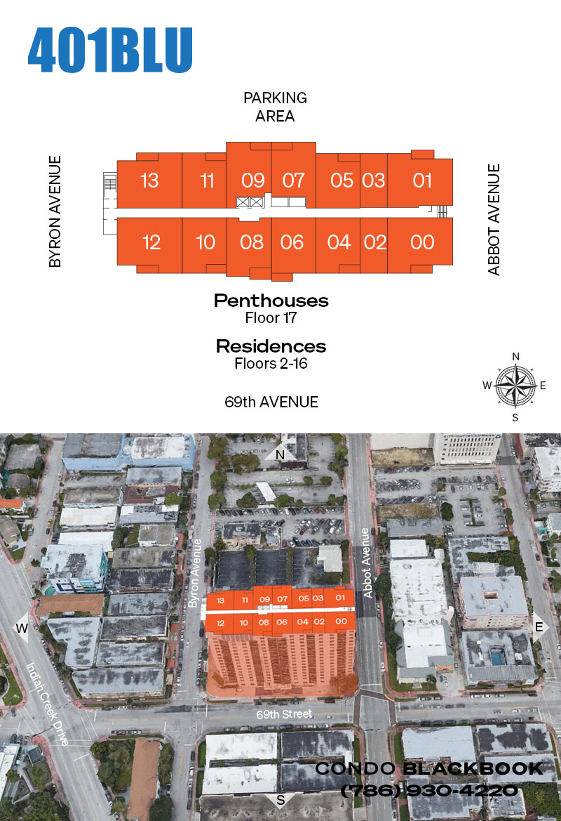 401 Blu Condo Floor Plans